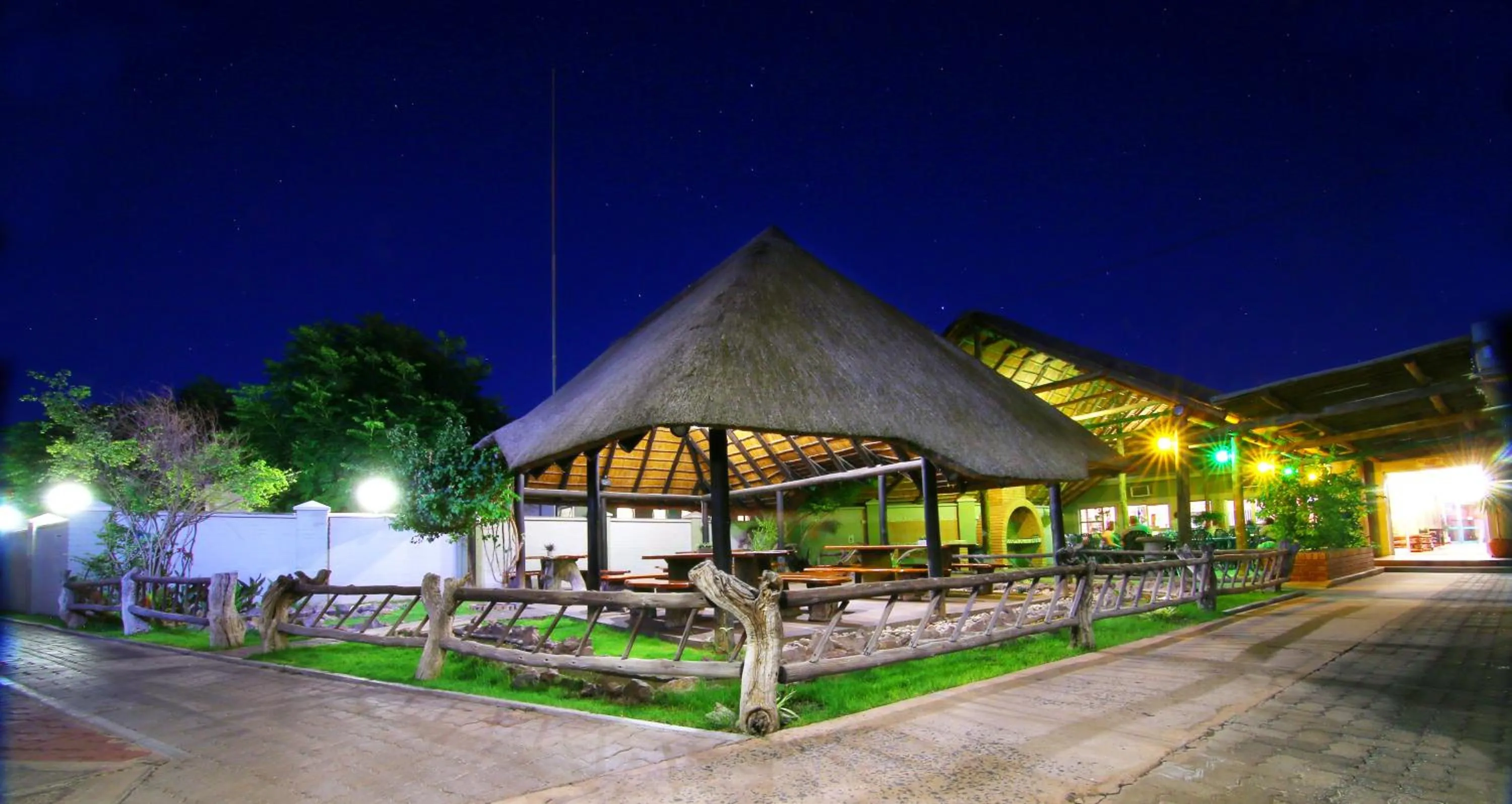 Property building in Kalahari Arms Hotel