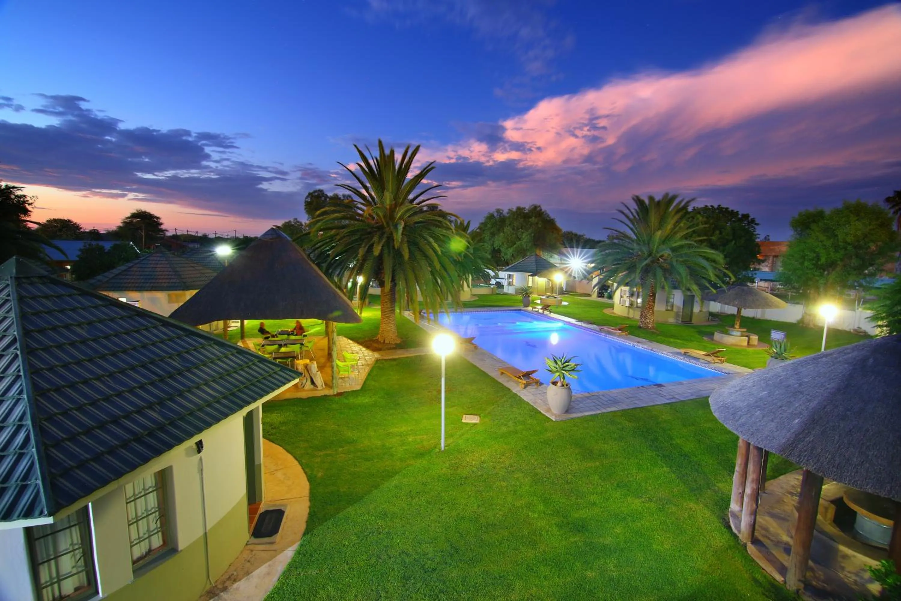 Property building in Kalahari Arms Hotel