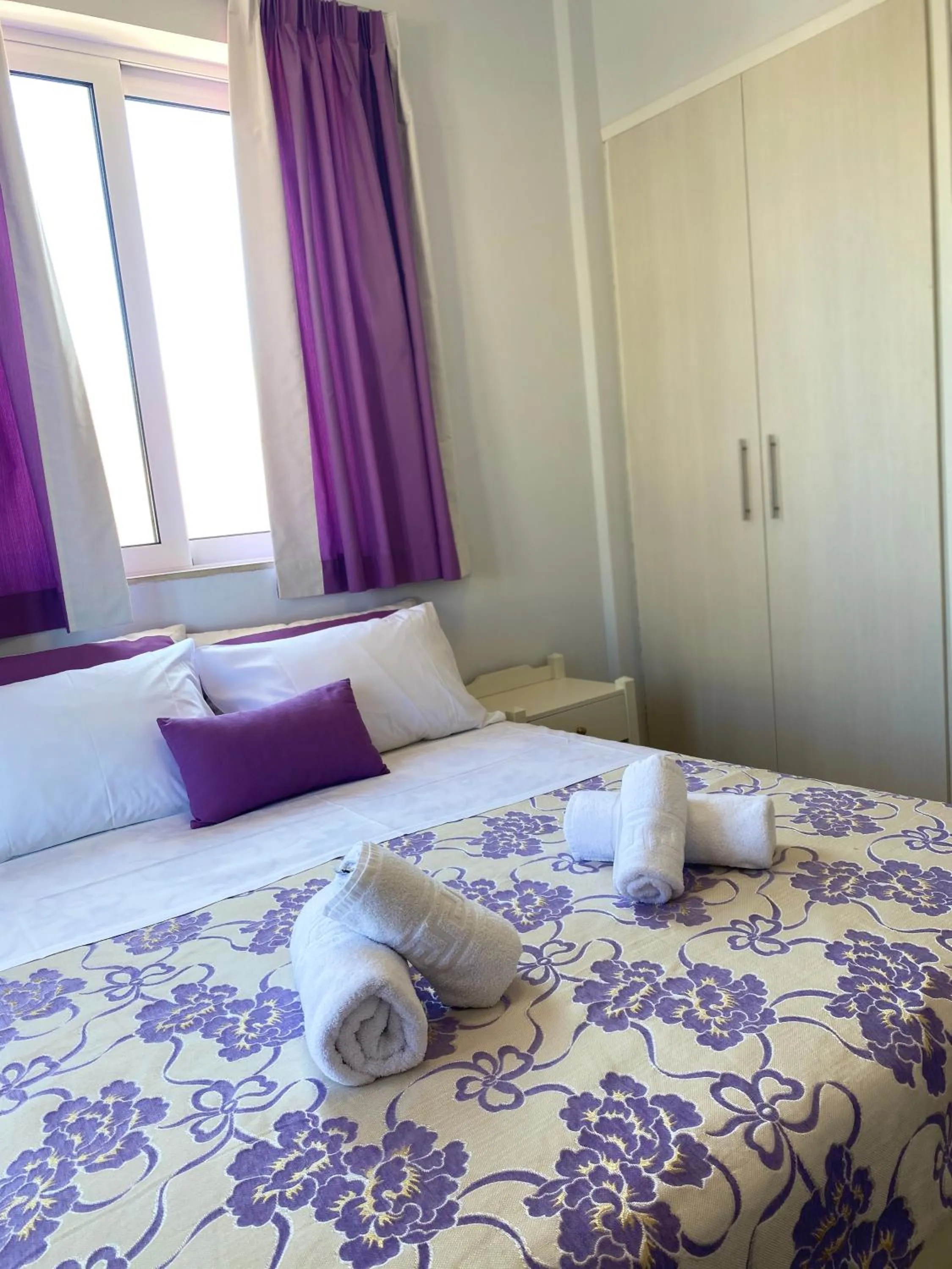 Bed in Maria Hotel Sisi