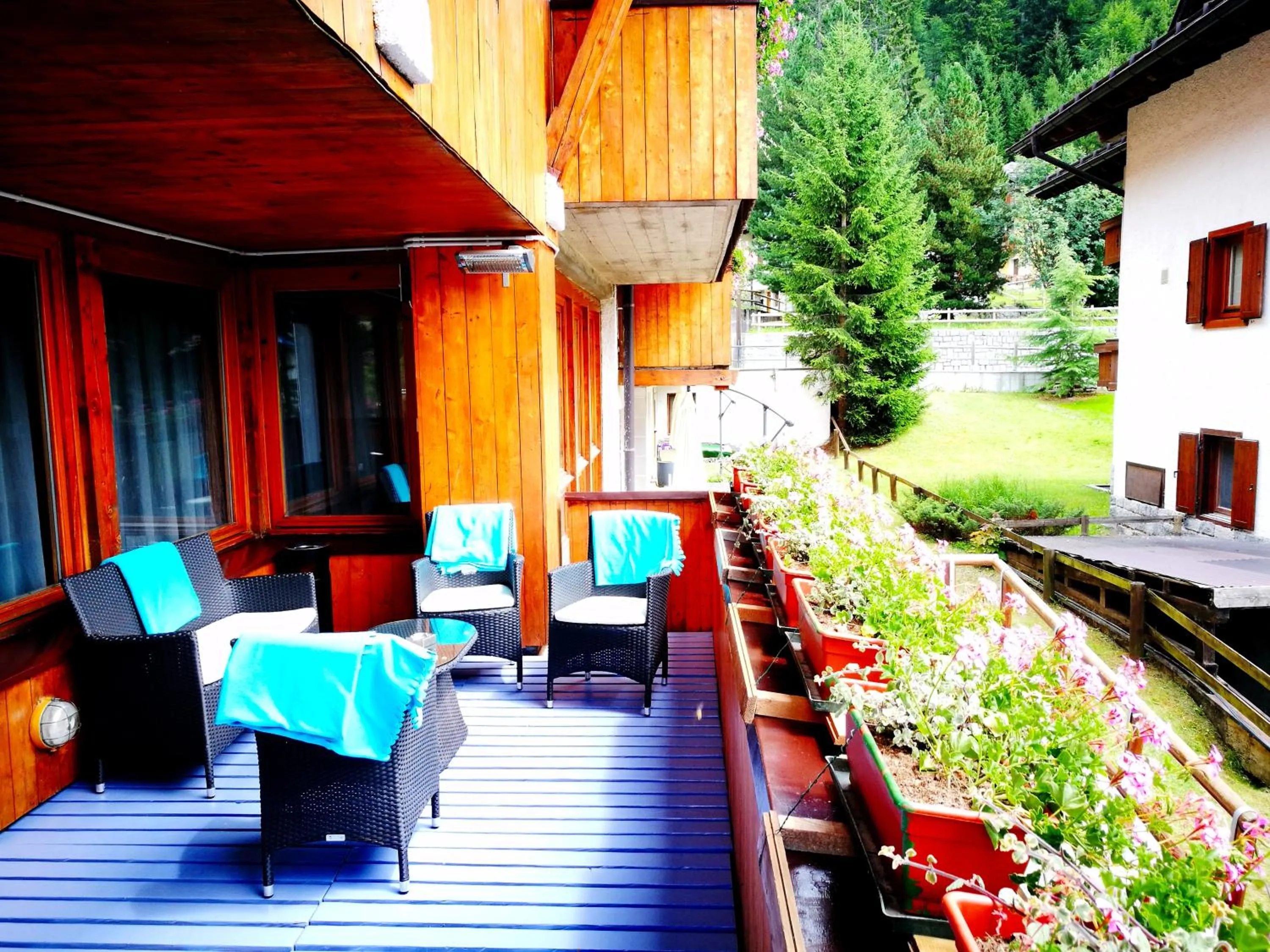 Balcony/Terrace in Style Hotel Grifone