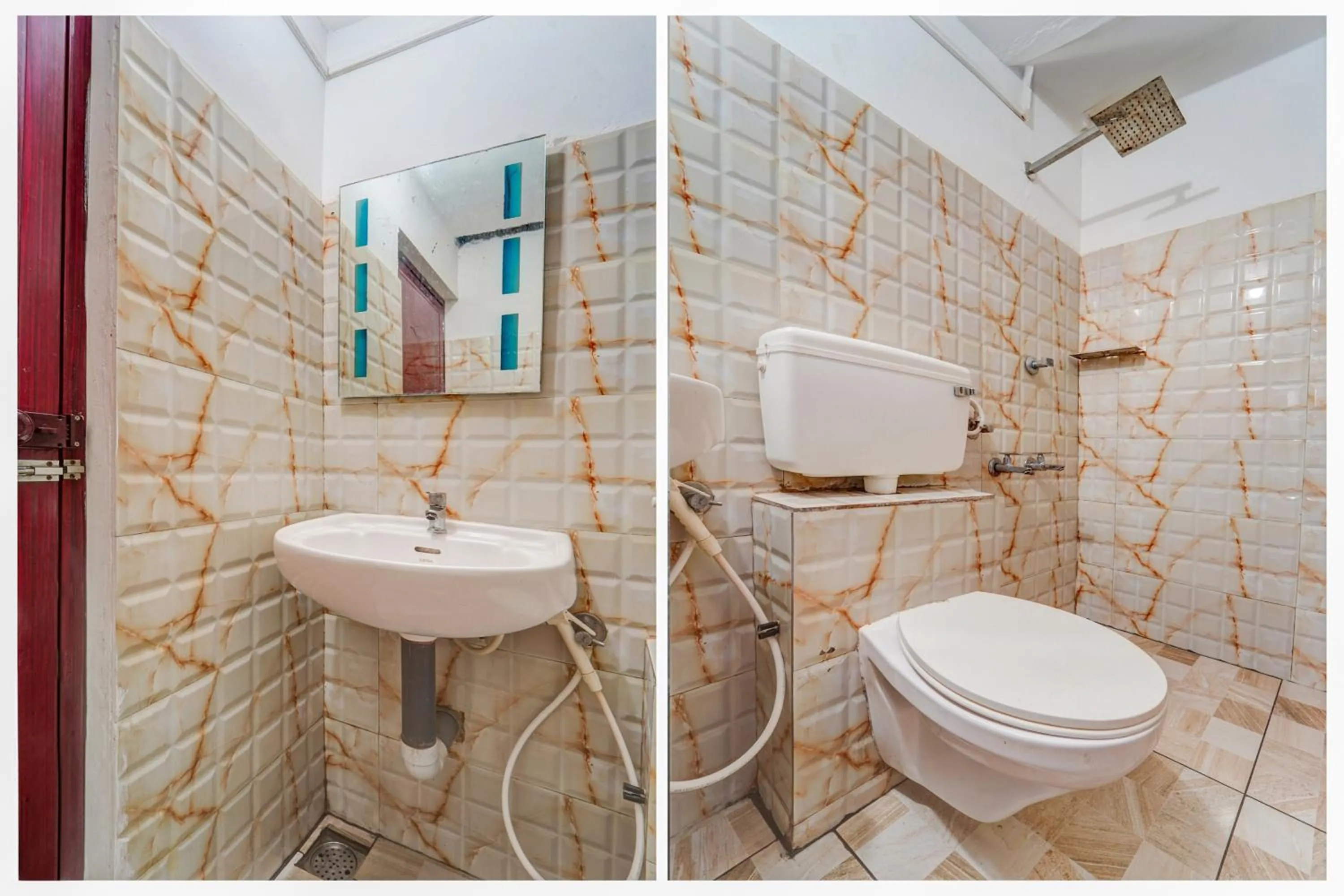 Bathroom in Hotel O Kottayam Near Caritas Hospital