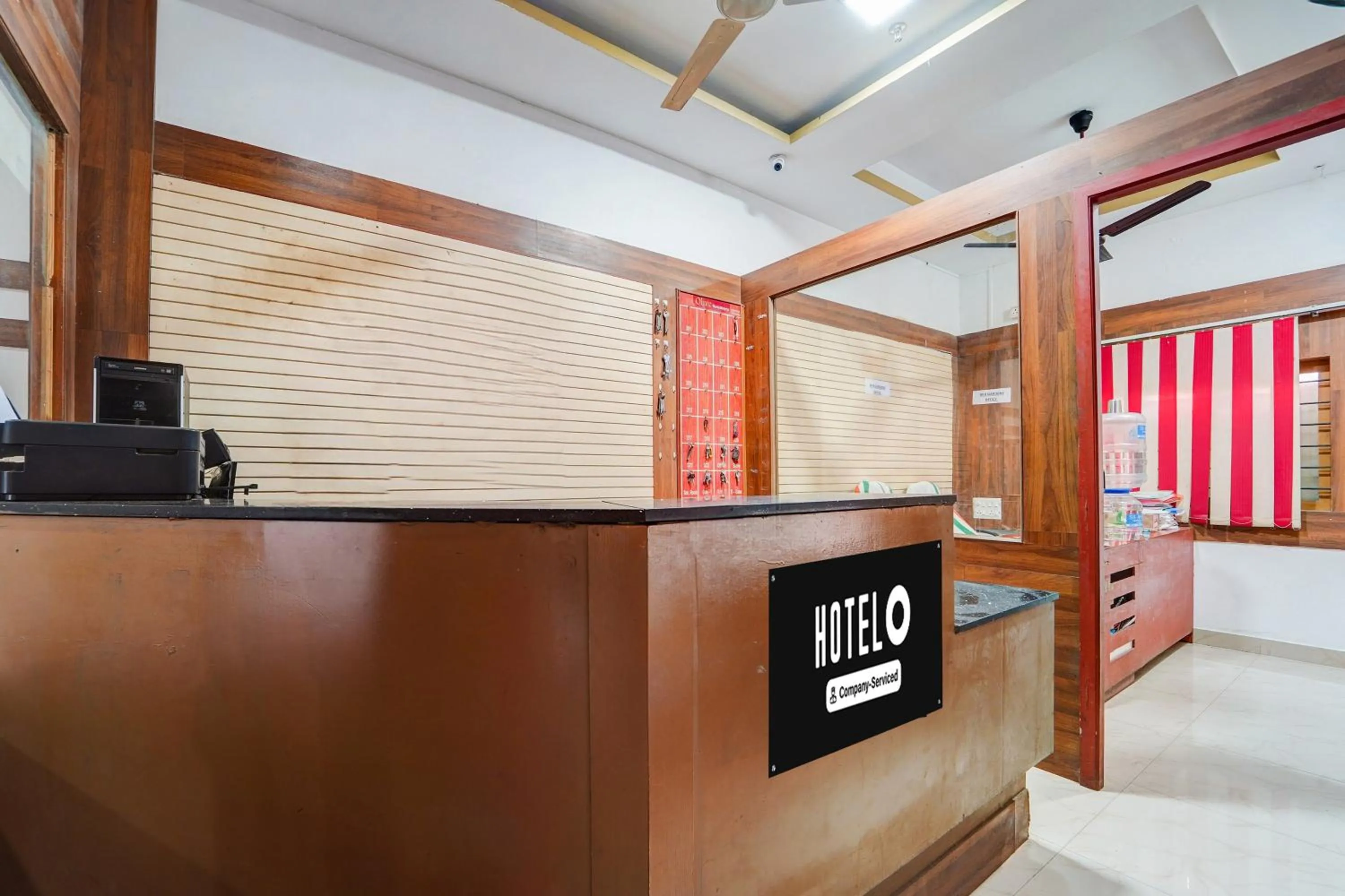 Lobby or reception in Hotel O Kottayam Near Caritas Hospital