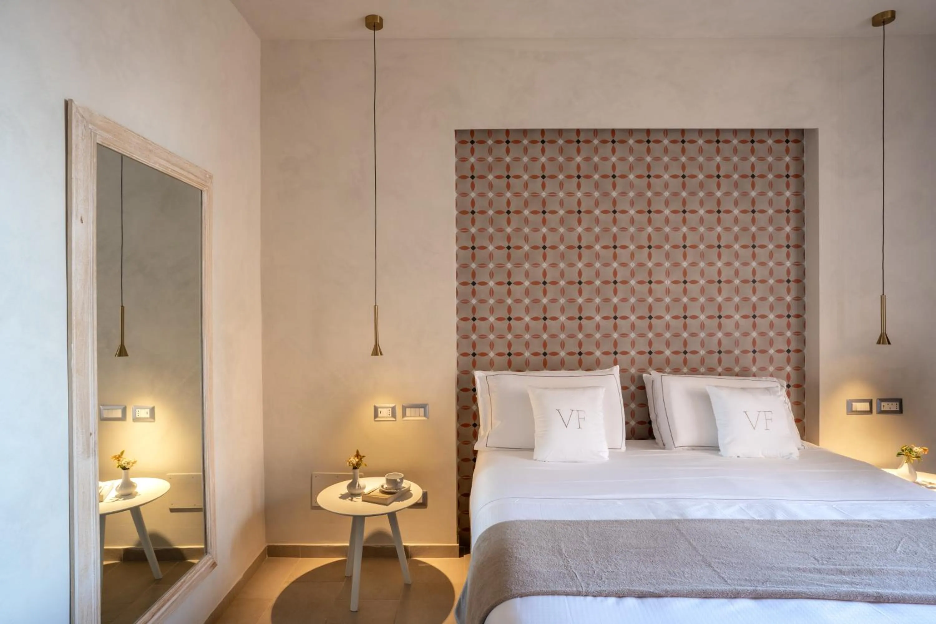 Bed in Villa Fiorita Boutique Hotel