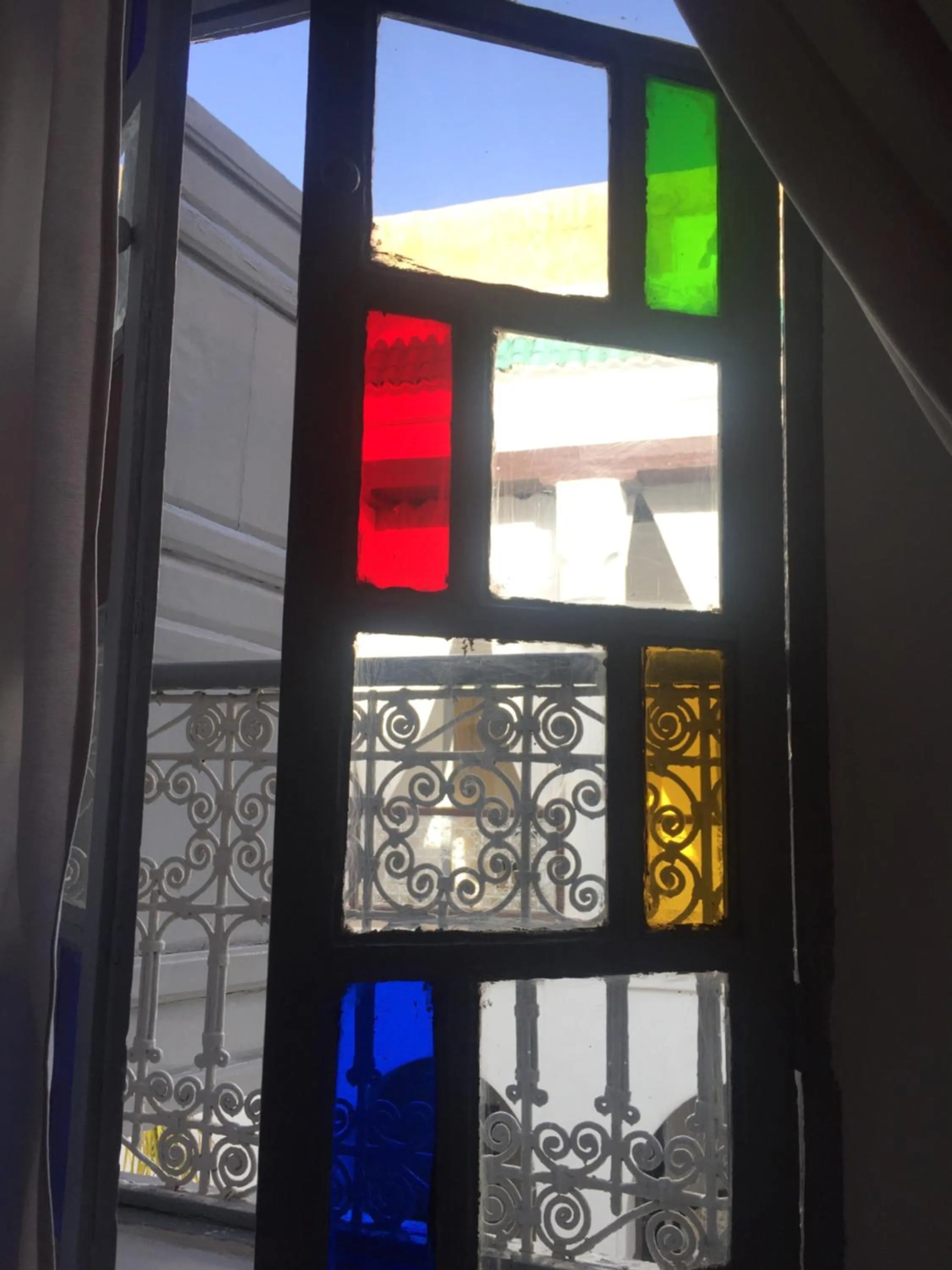 Decorative detail in Riad Tizwa Marrakech