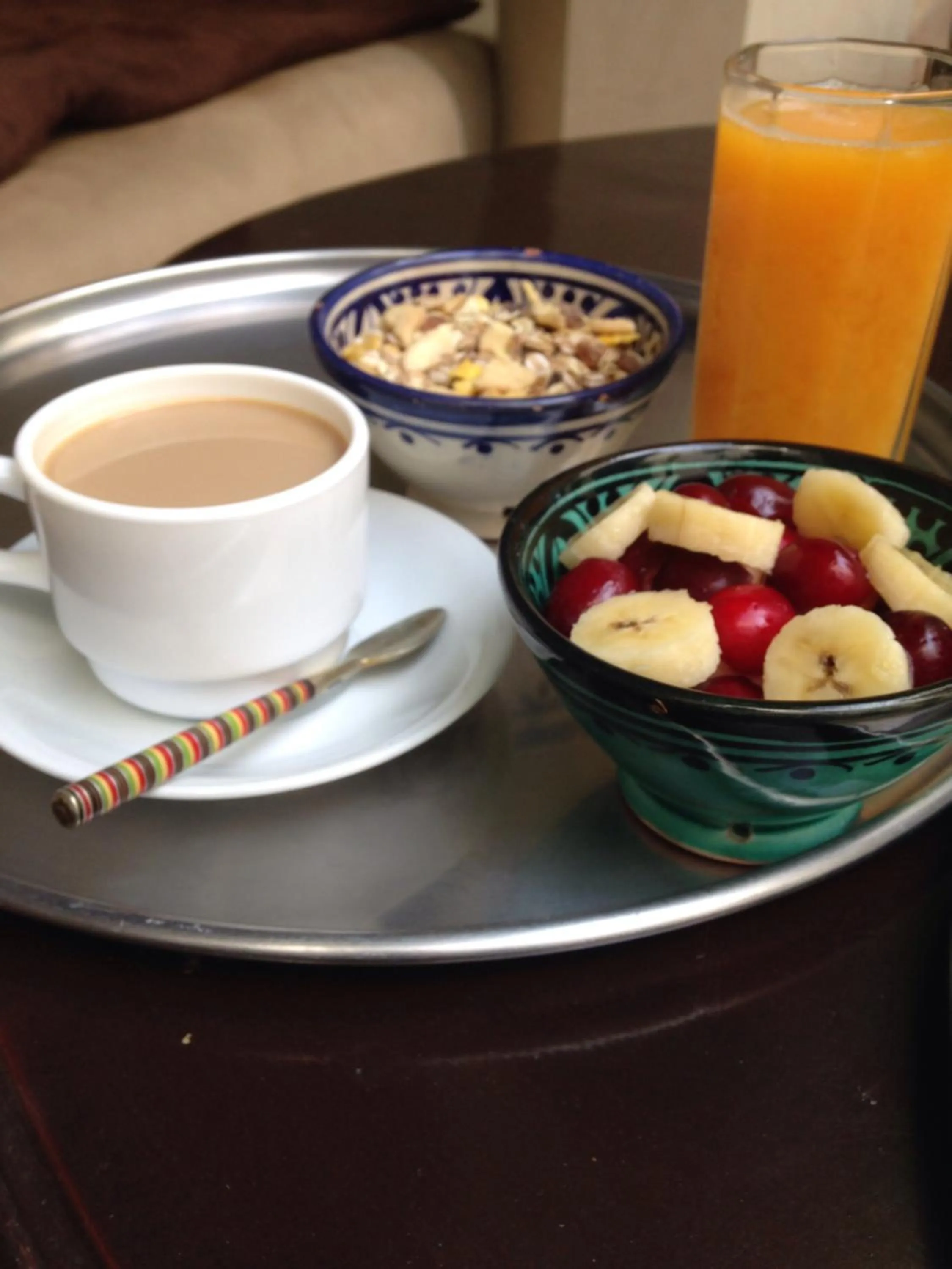 Breakfast in Riad Tizwa Marrakech