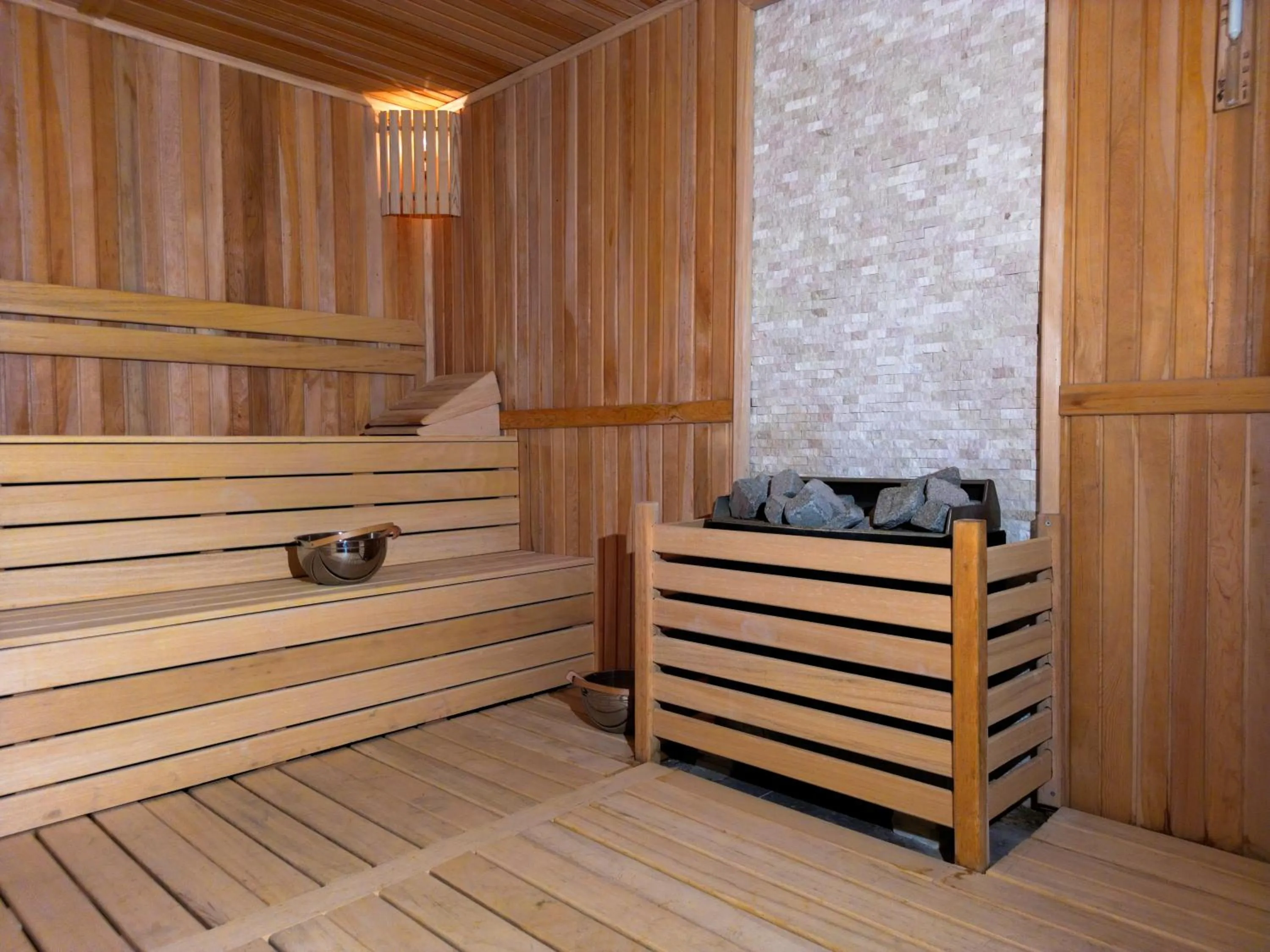 Sauna in Wyndham Grand Kayseri