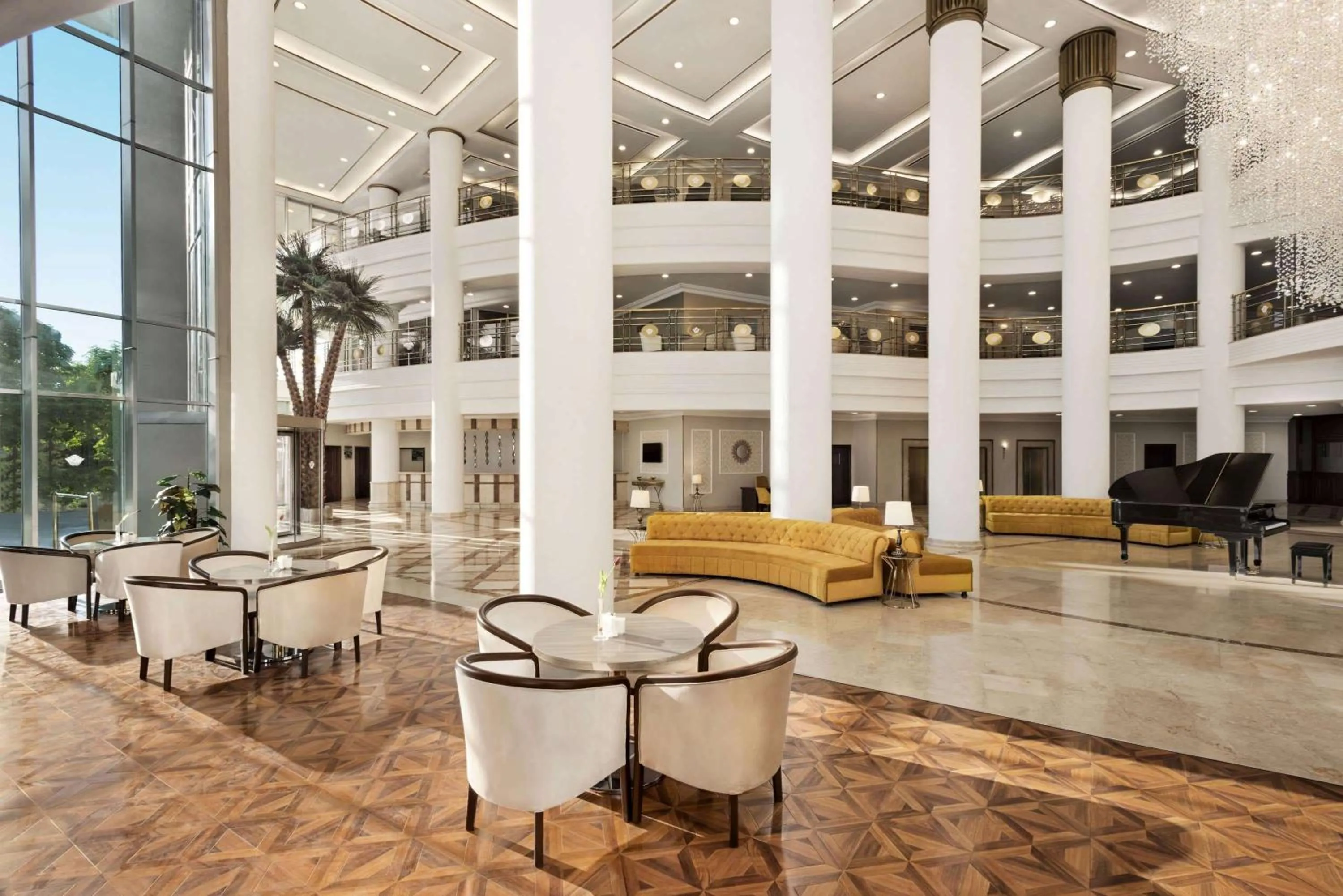 Lobby or reception in Wyndham Grand Kayseri
