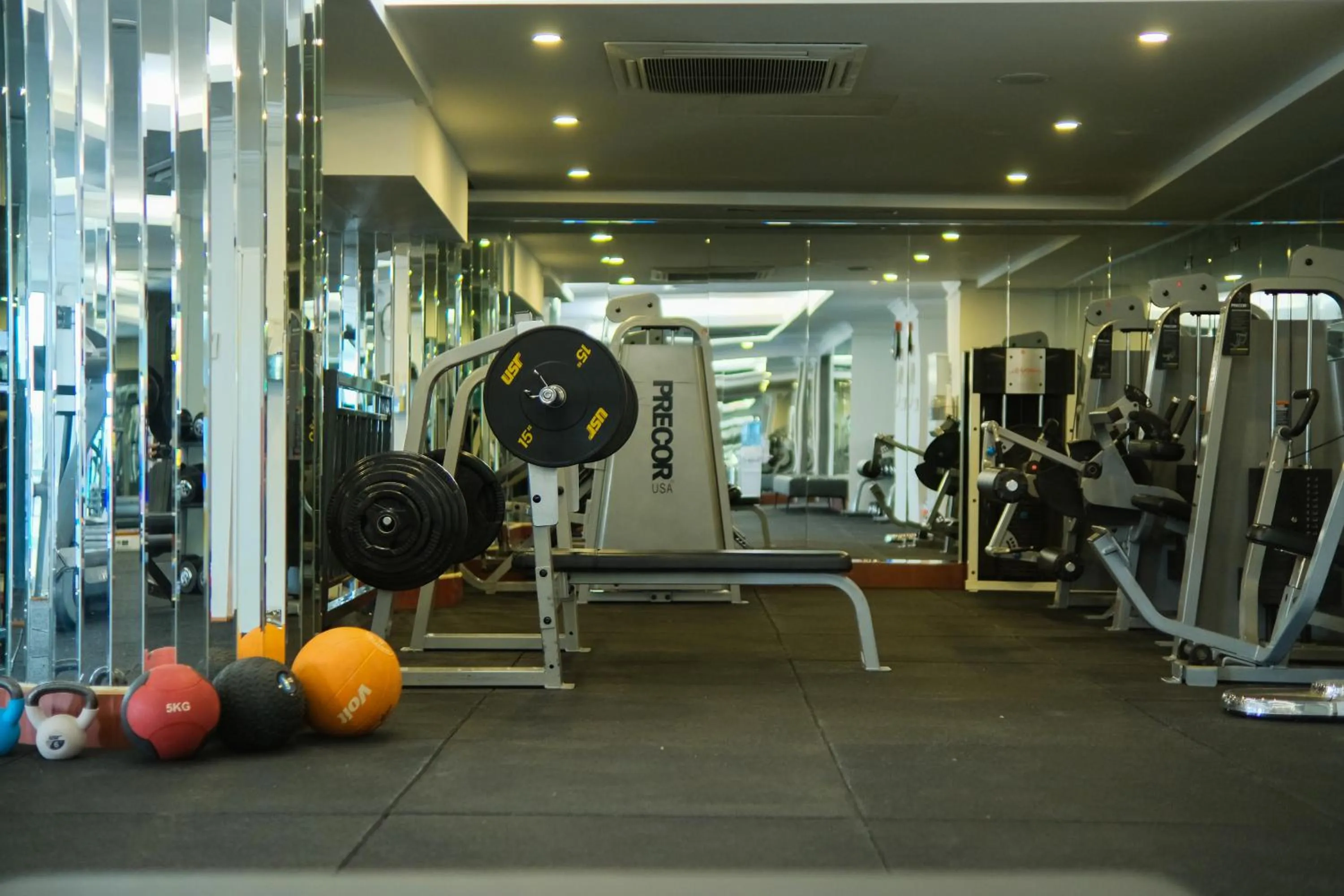 Fitness centre/facilities in Wyndham Grand Kayseri