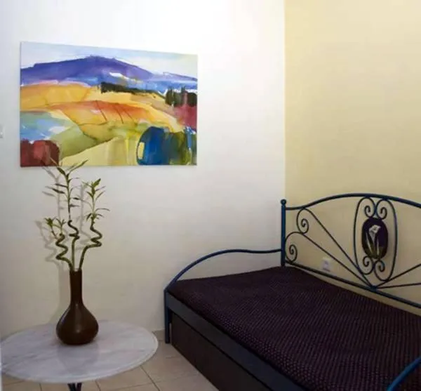 Living room, Bed in Villa Dolphins