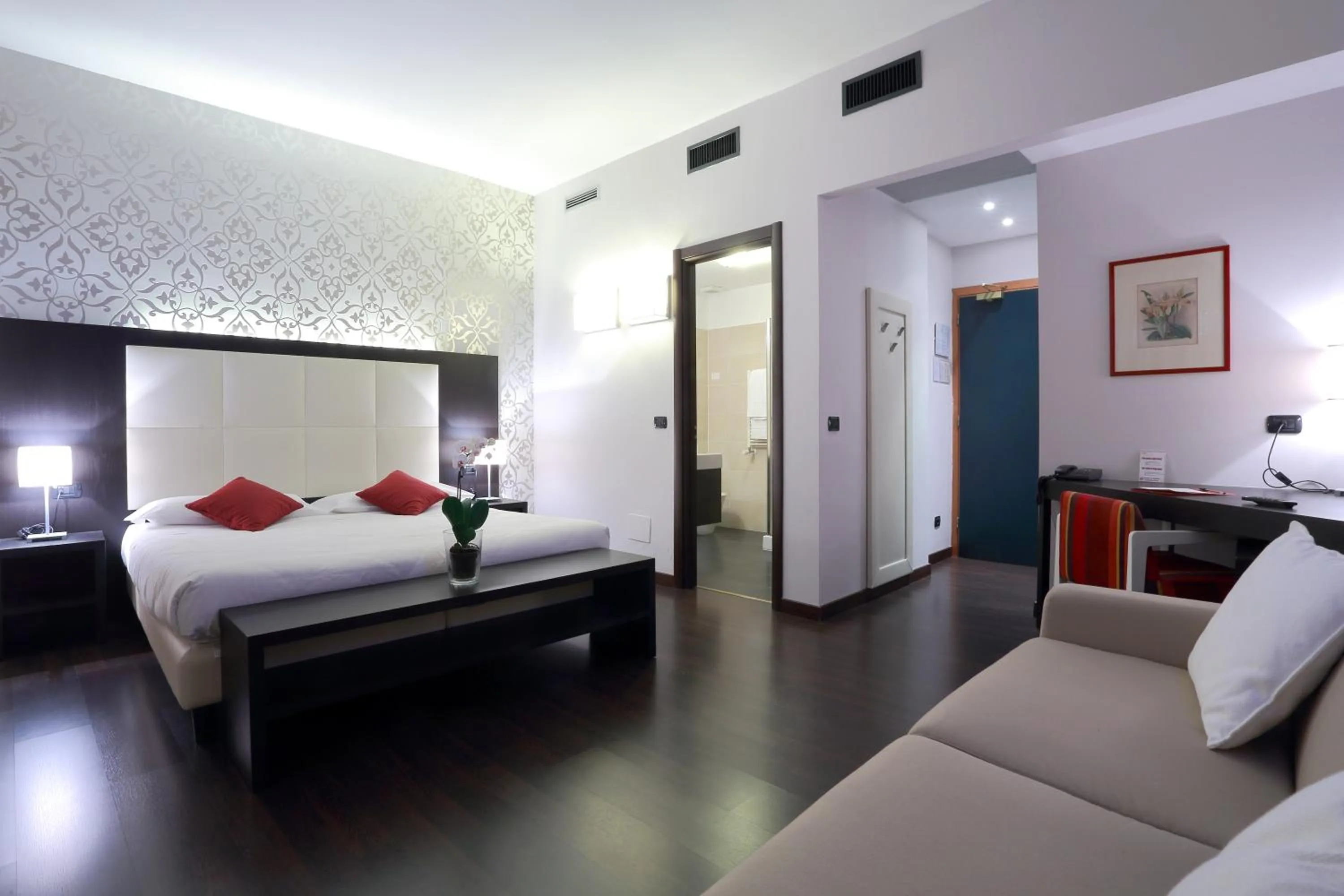 Bed in Hotel La Torretta