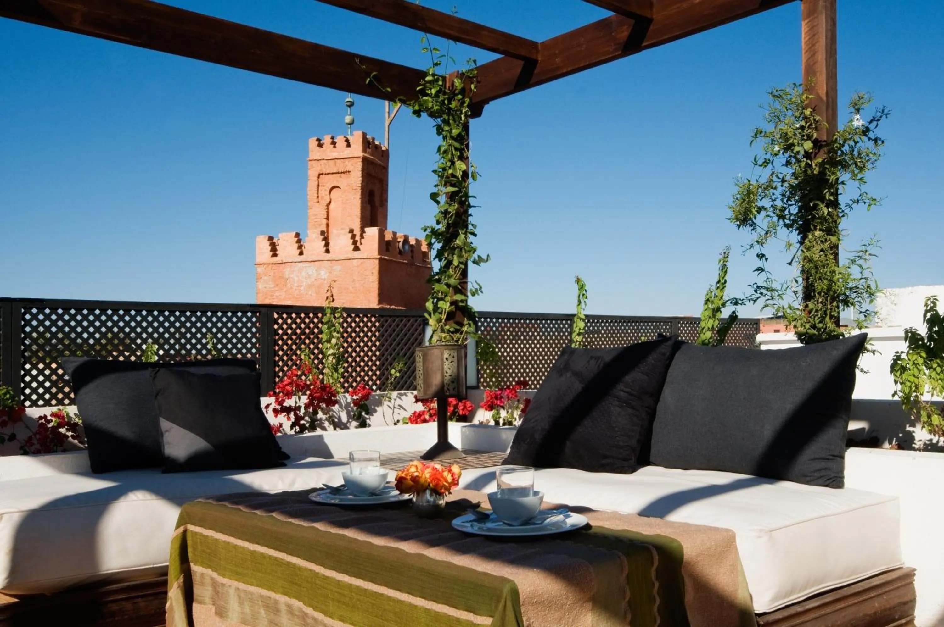 Balcony/Terrace in Maison Manzano