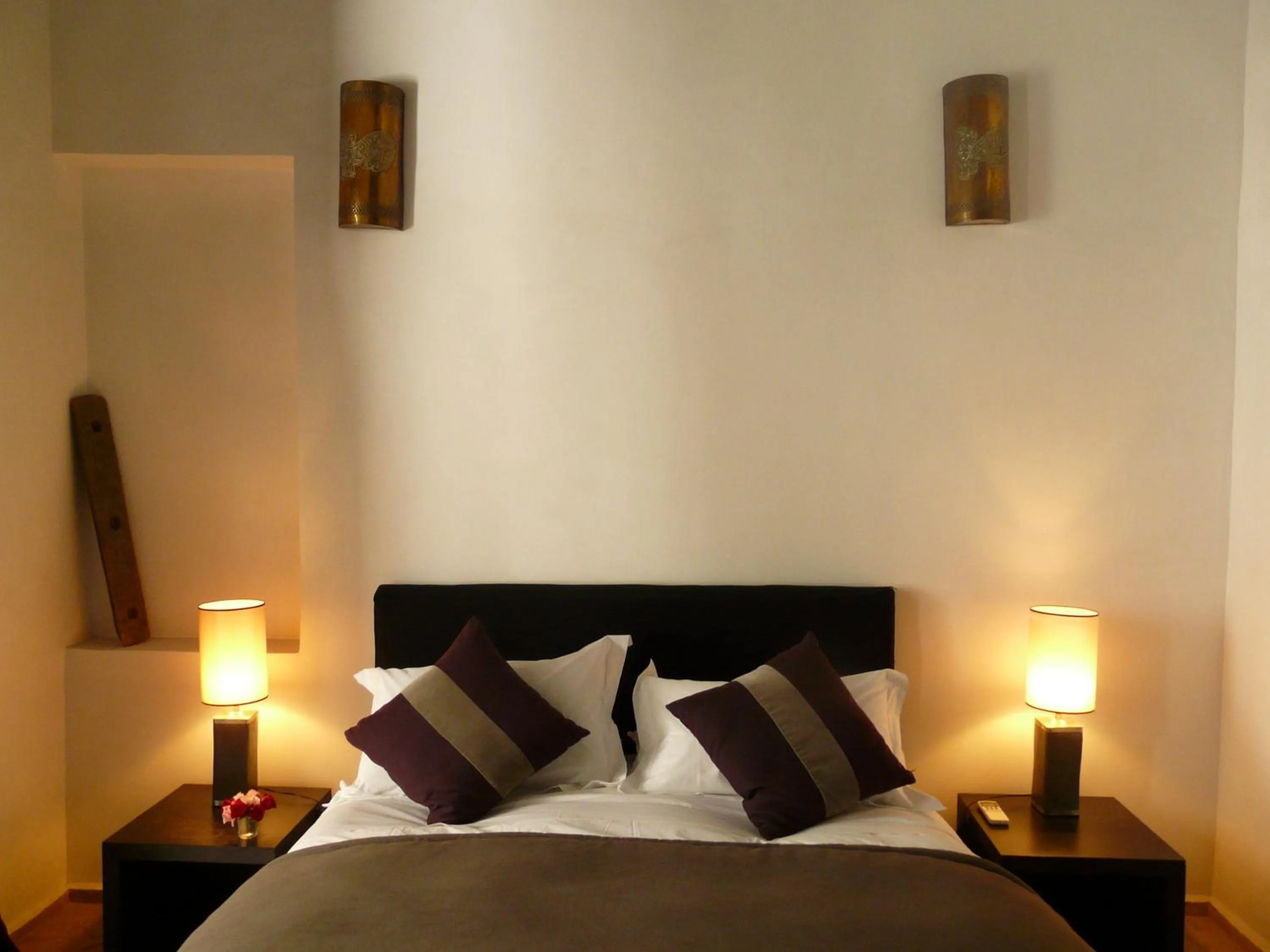 Decorative detail, Bed in Maison Manzano