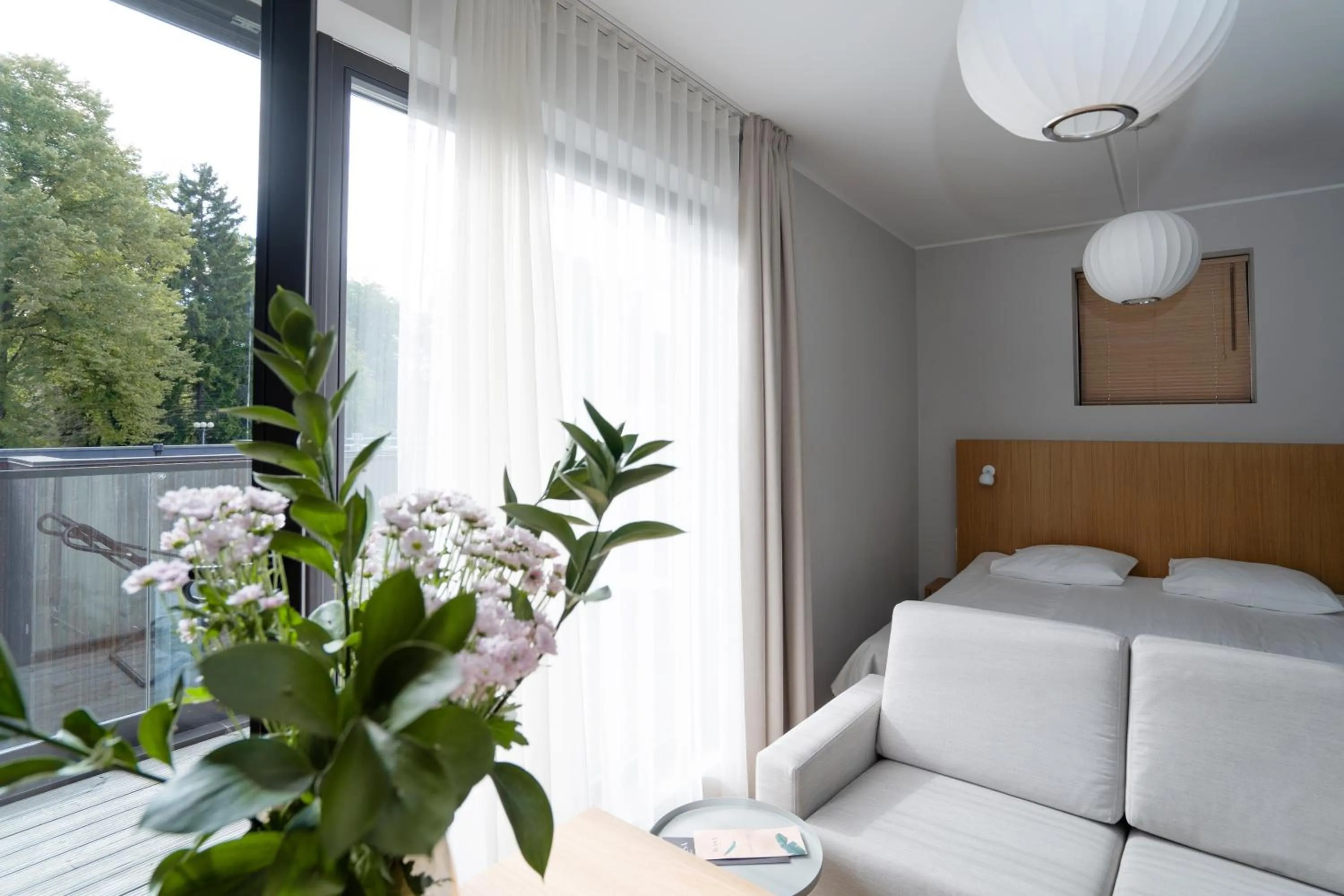 View (from property/room), Bed in Wasa Resort Hotel, Apartments & SPA