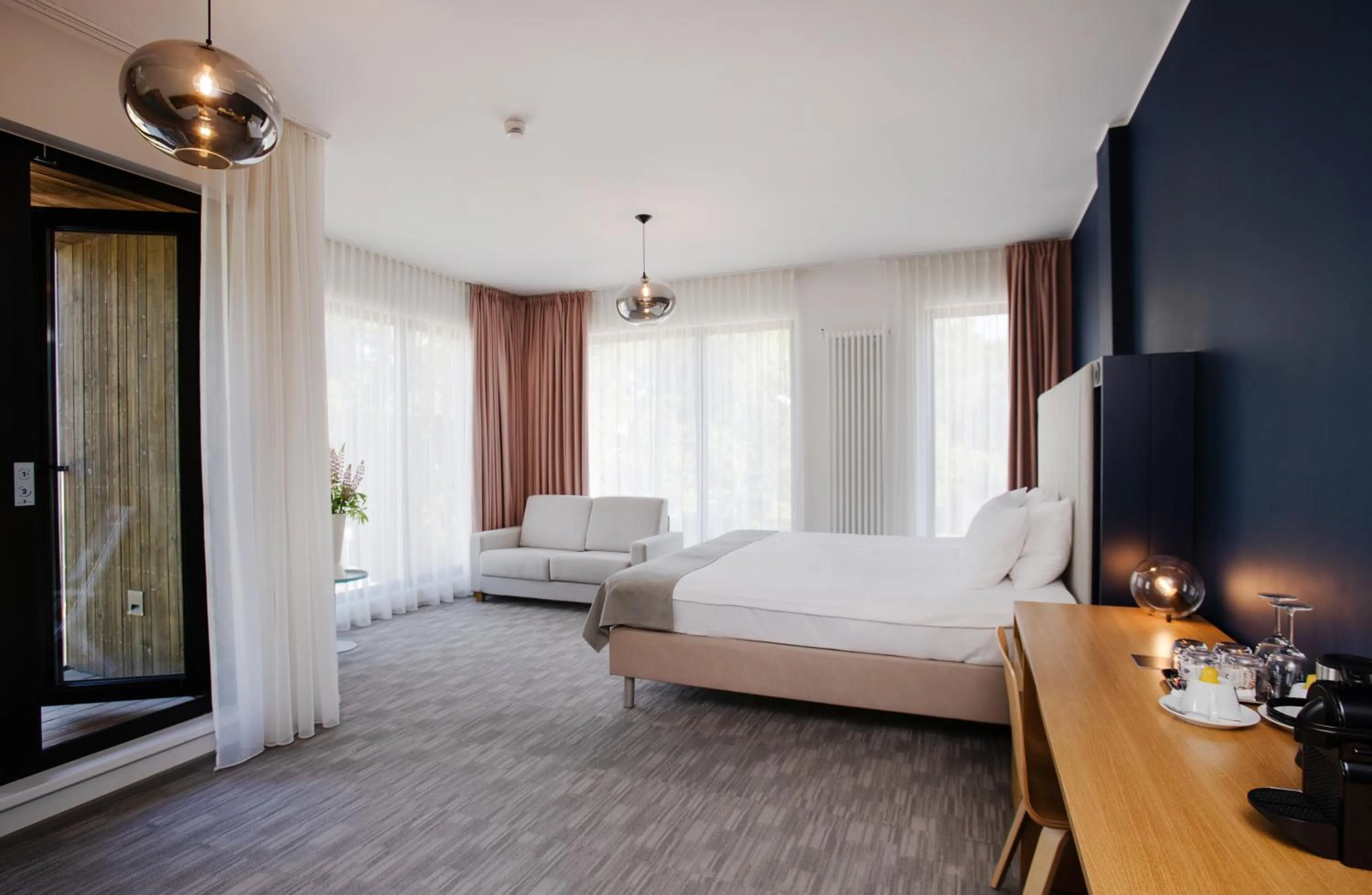 Communal lounge/ TV room, Bed in Wasa Resort Hotel, Apartments & SPA