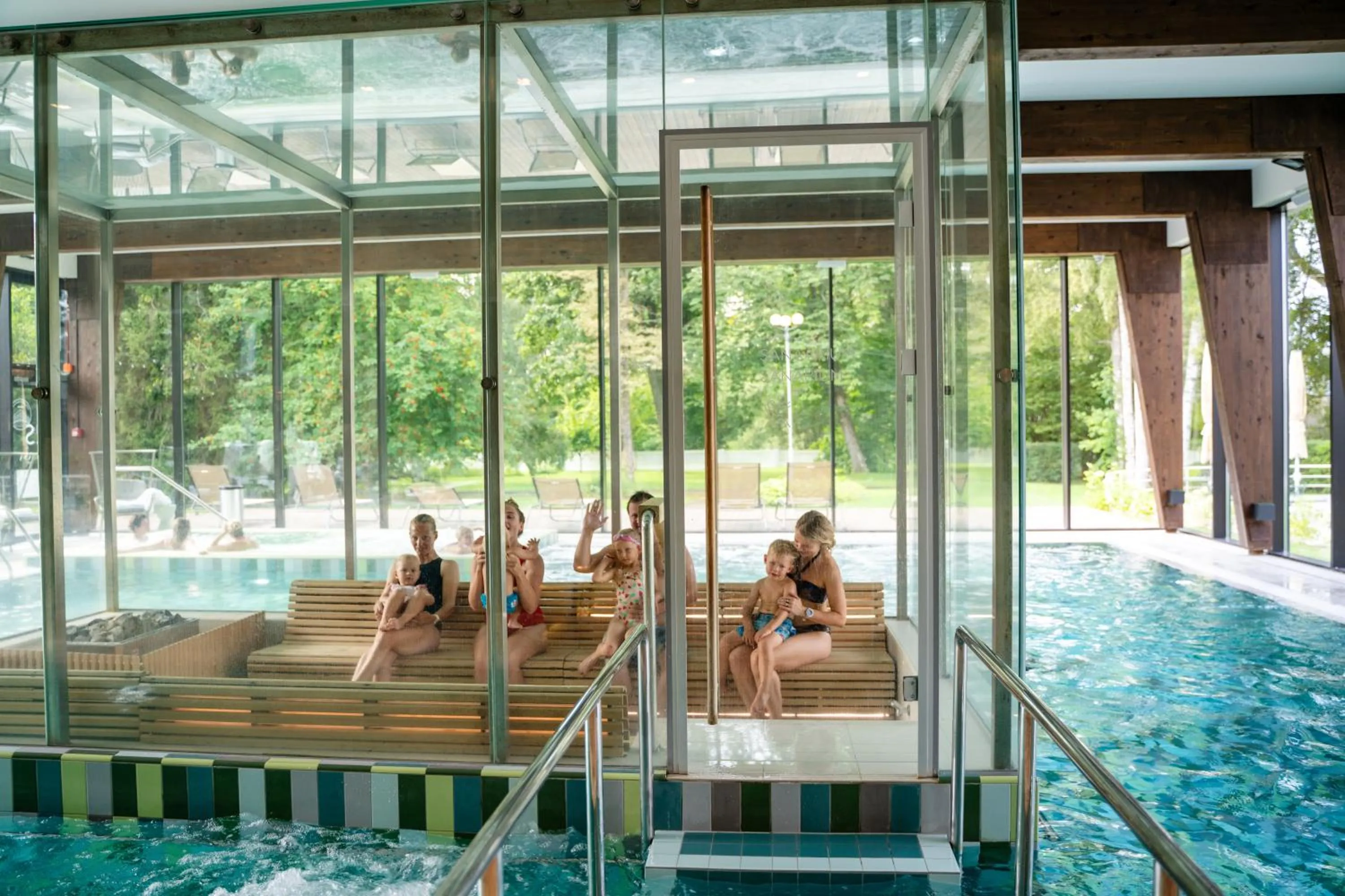 Swimming pool in Wasa Resort Hotel, Apartments & SPA