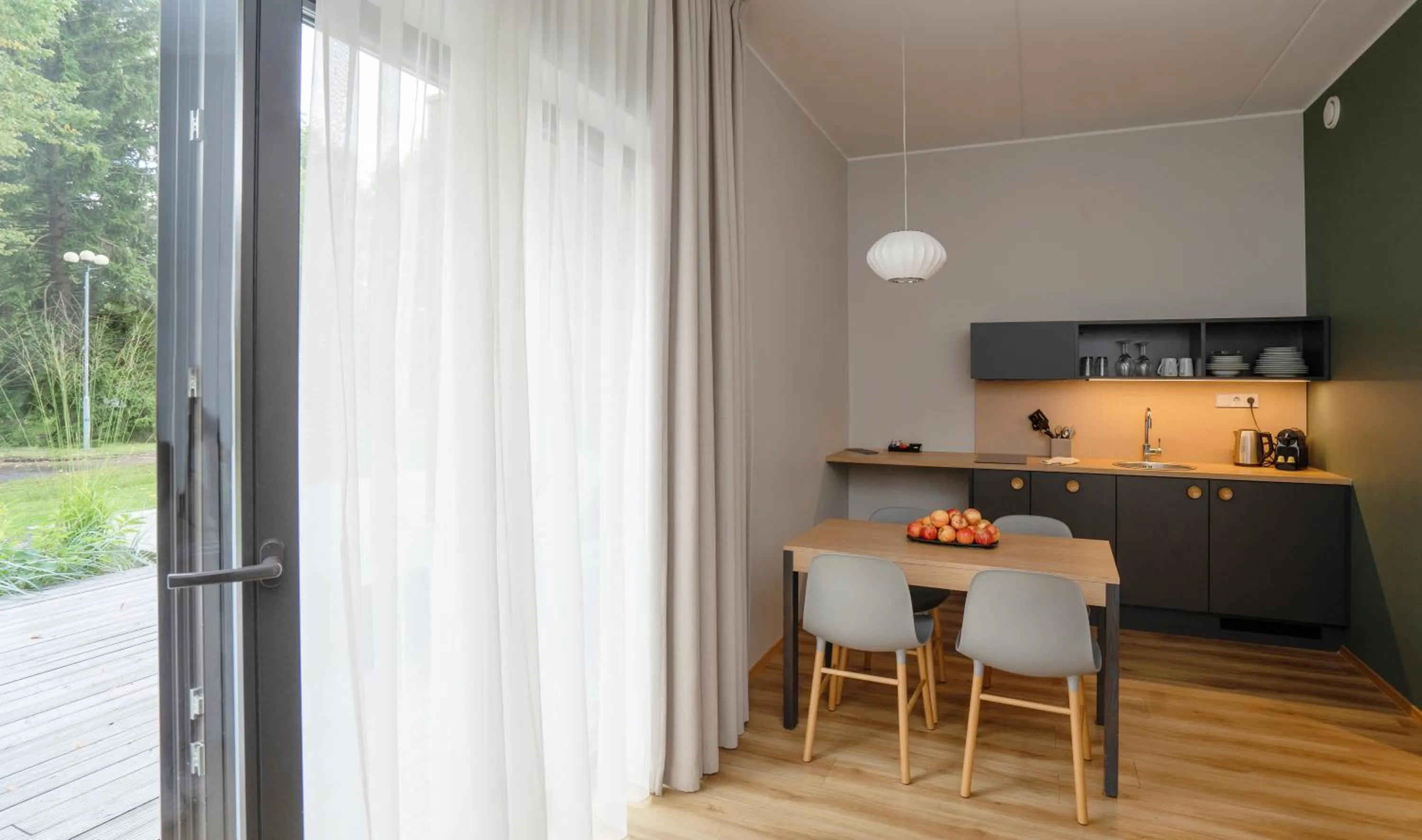 Kitchen or kitchenette in Wasa Resort Hotel, Apartments & SPA