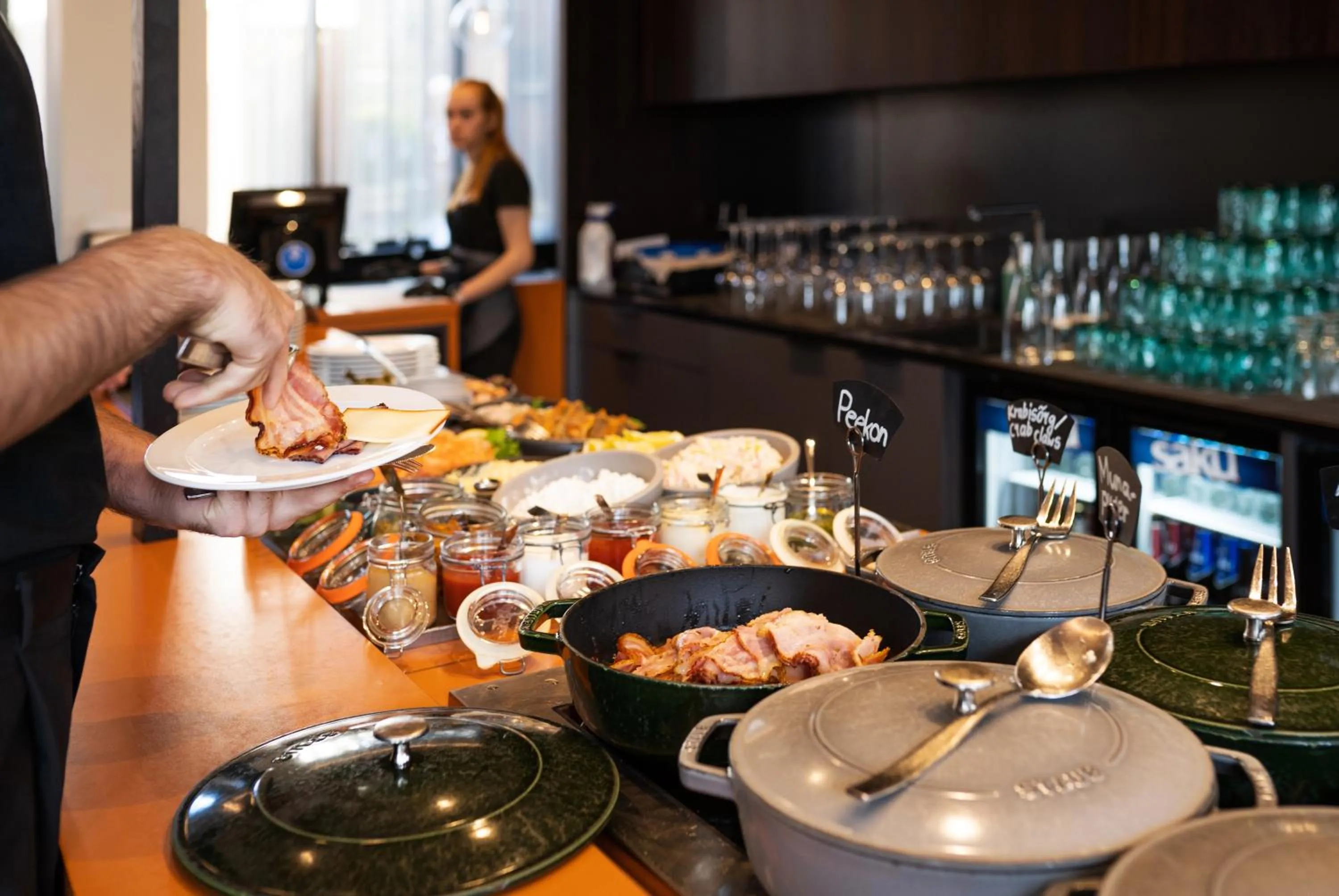 Buffet breakfast in Wasa Resort Hotel, Apartments & SPA