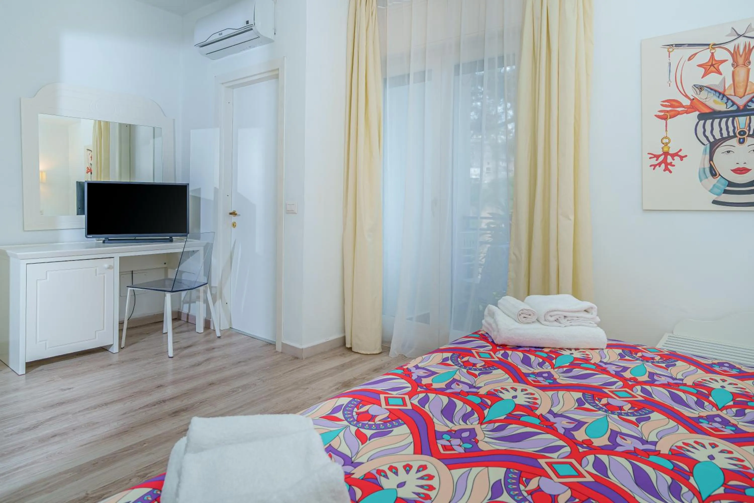 Bedroom, Bed in Hotel Oriente