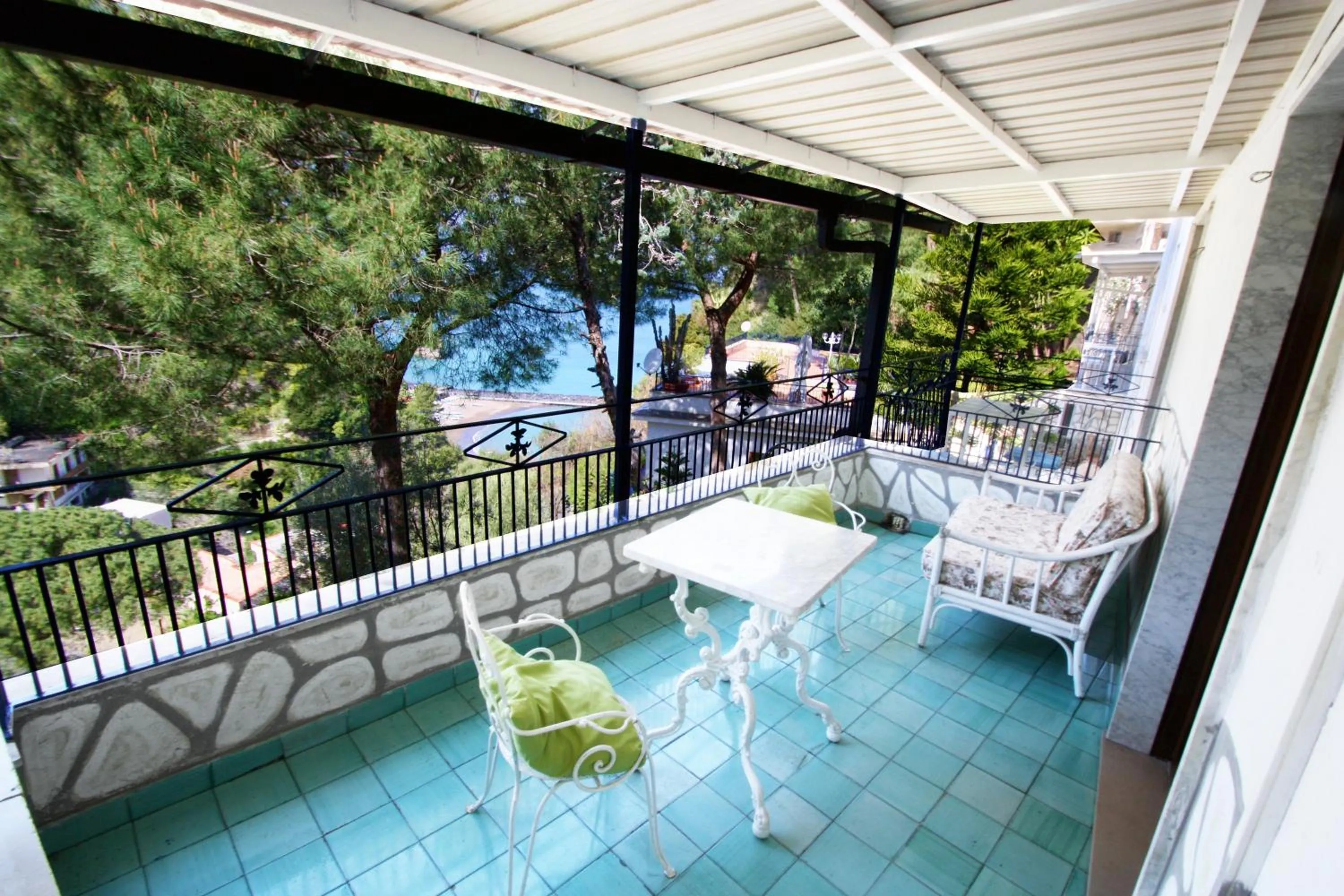 Balcony/Terrace in Hotel Oriente