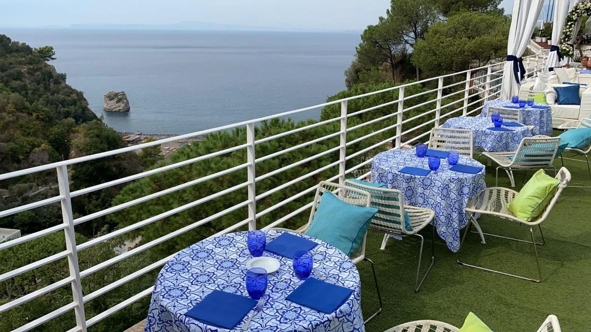 Balcony/Terrace in Hotel Oriente