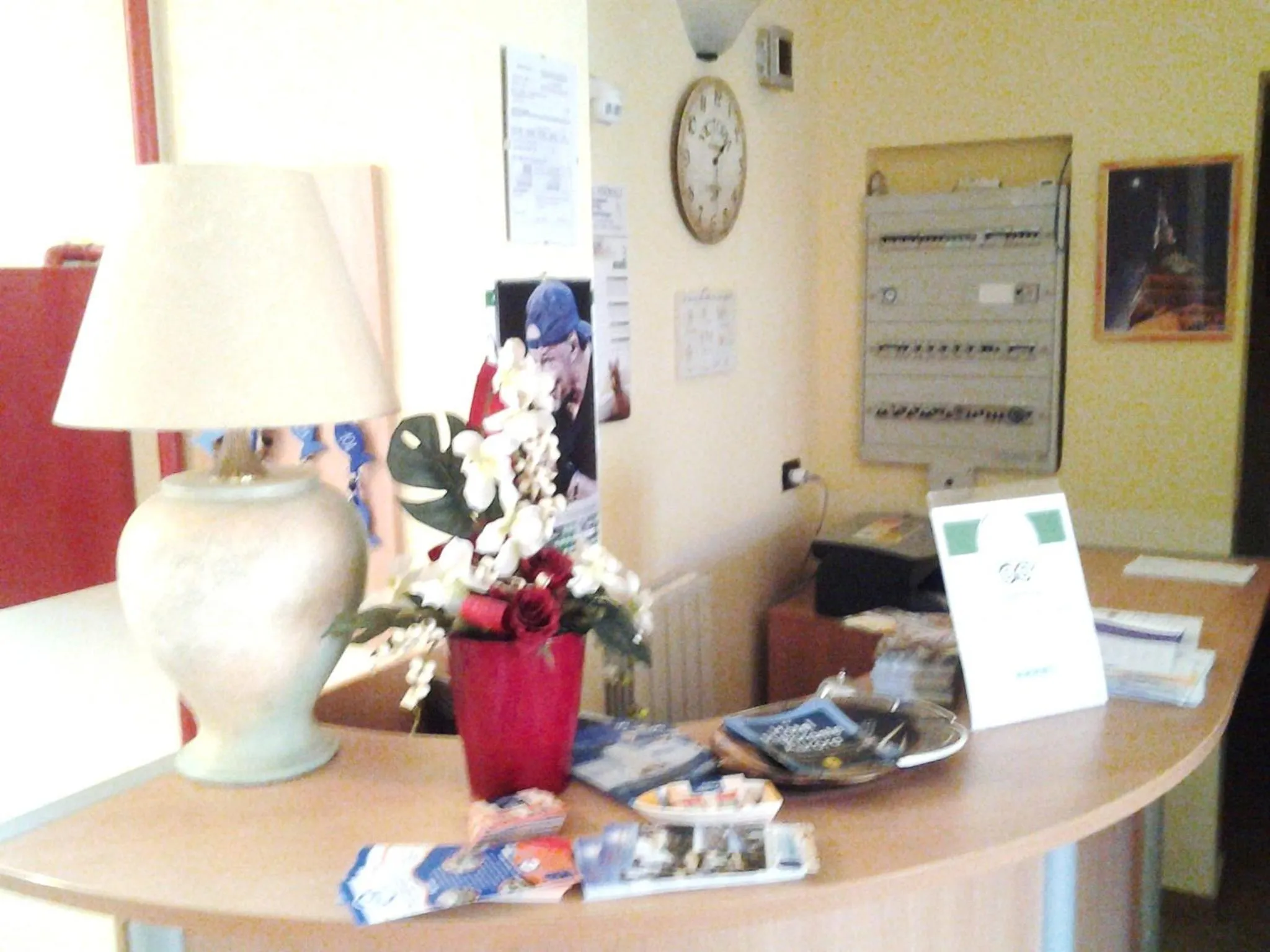 Lobby or reception in Hotel Aurora