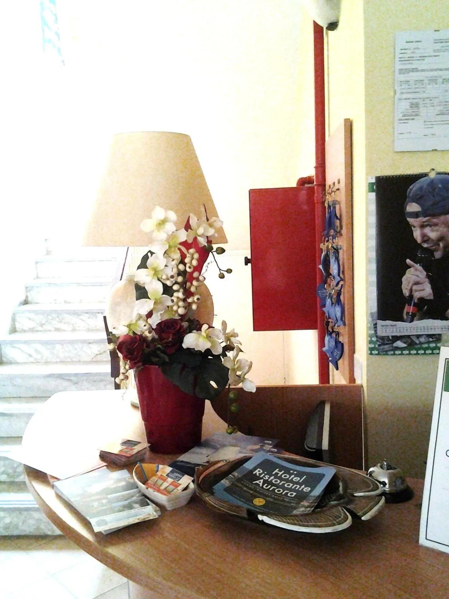 Lobby or reception in Hotel Aurora