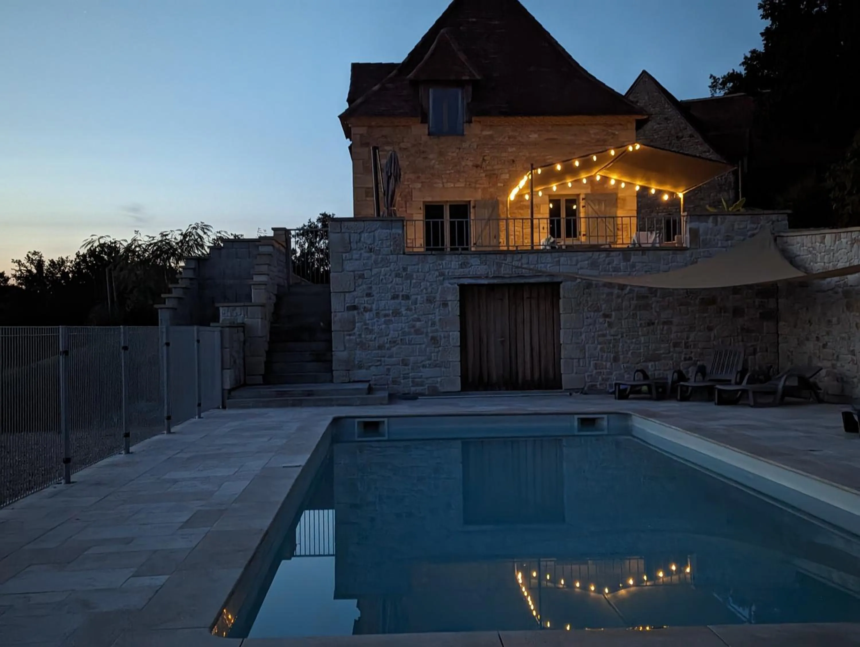 Swimming pool in Domaine de Fleurie