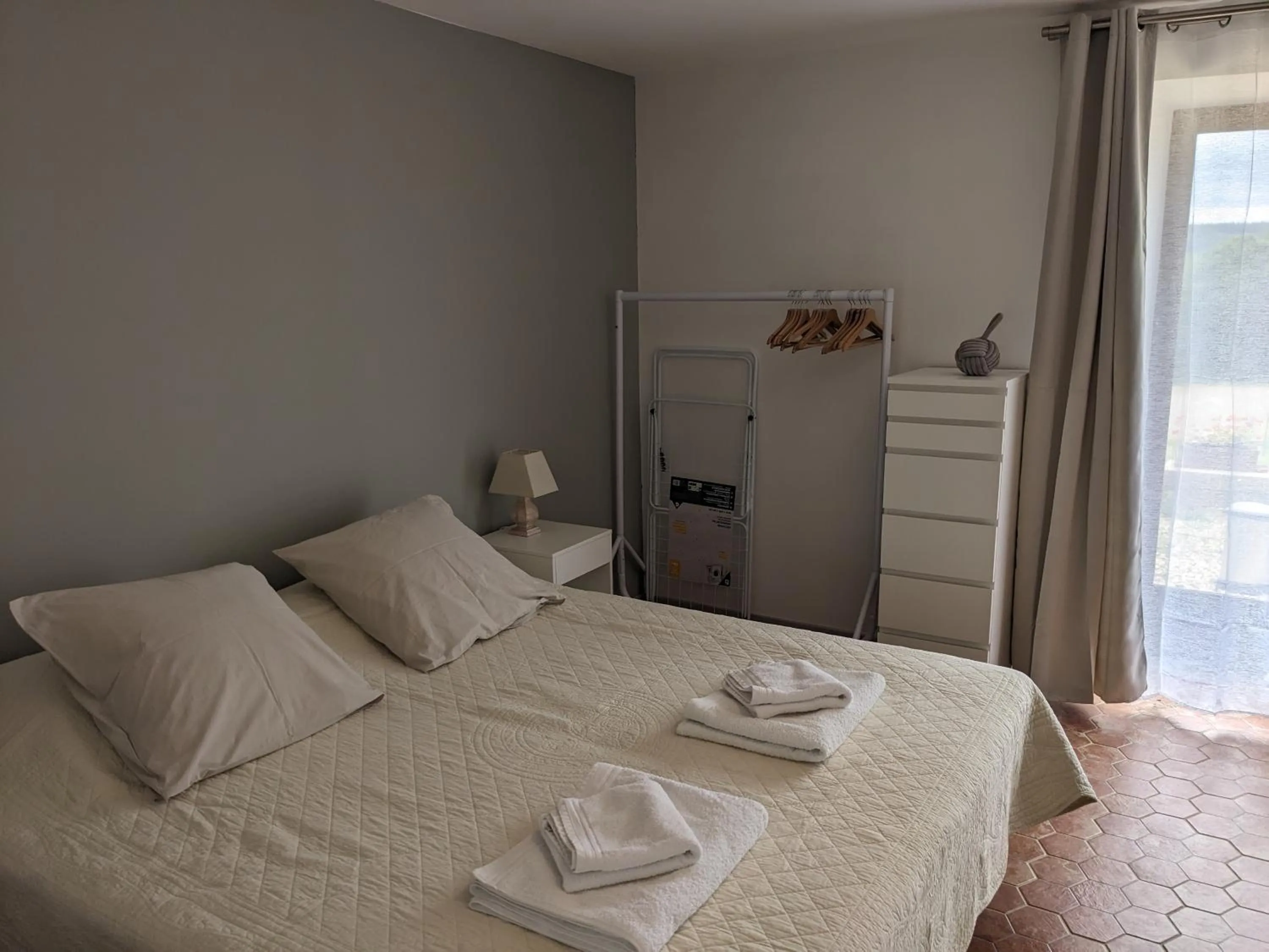 Bed in Domaine de Fleurie