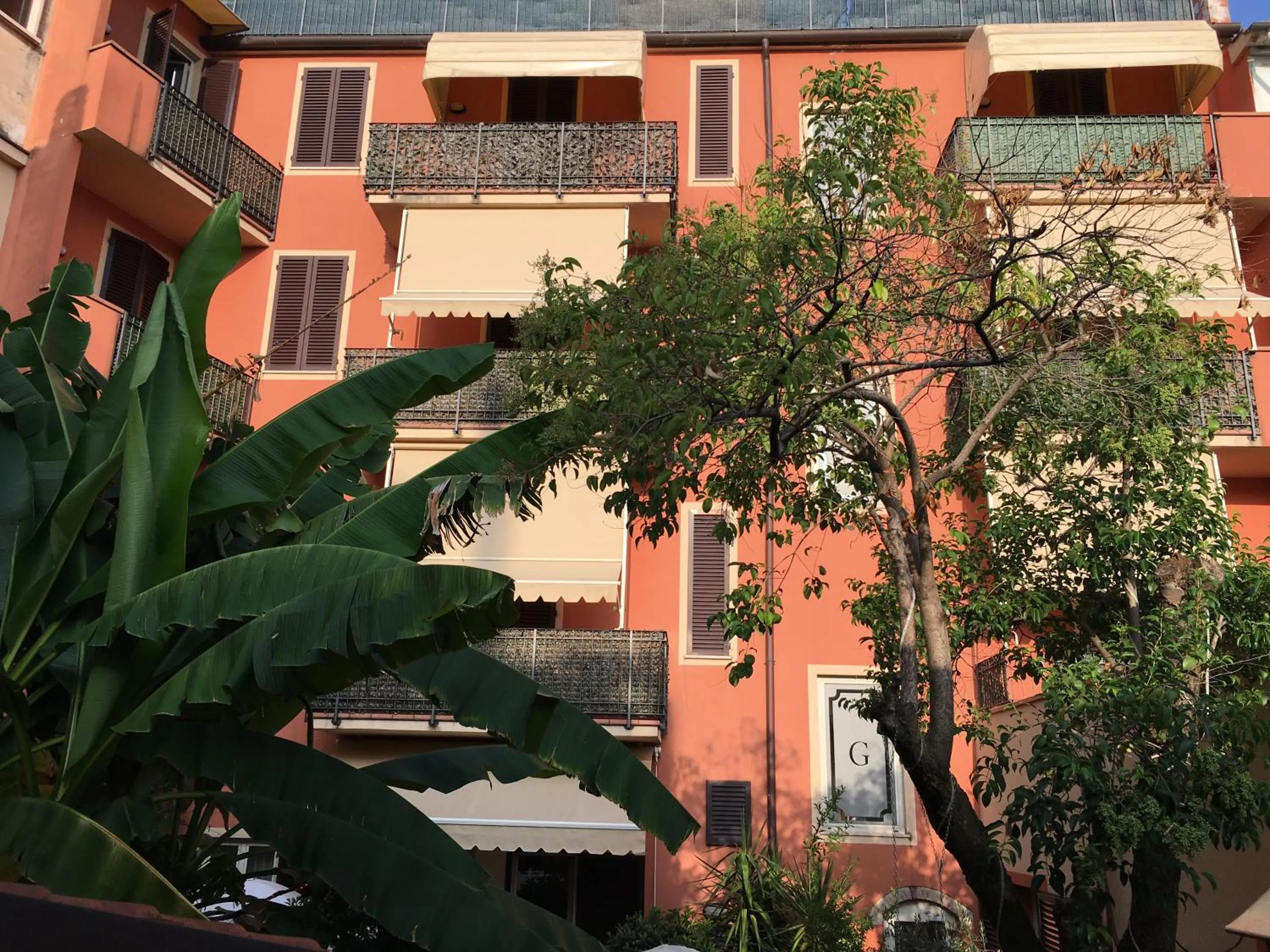 Garden view in Residence Gloria