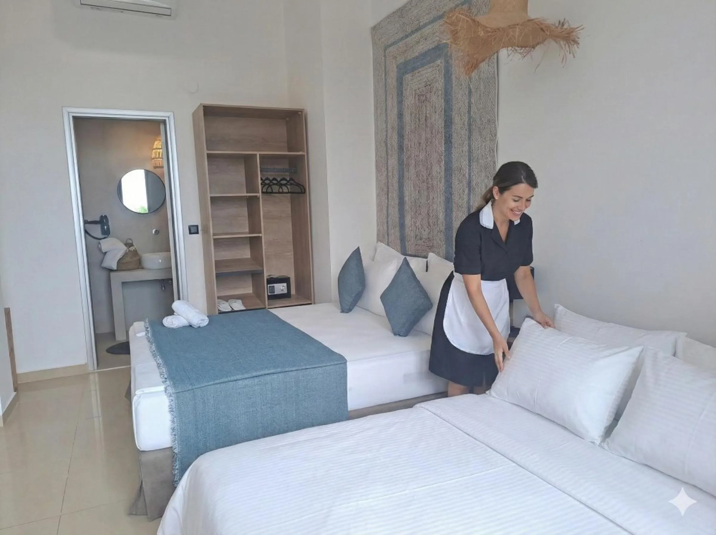 Bed in Beach Hotel Kapahi