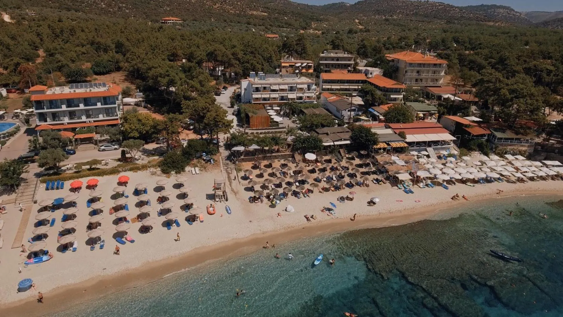 Bird's eye view in Beach Hotel Kapahi