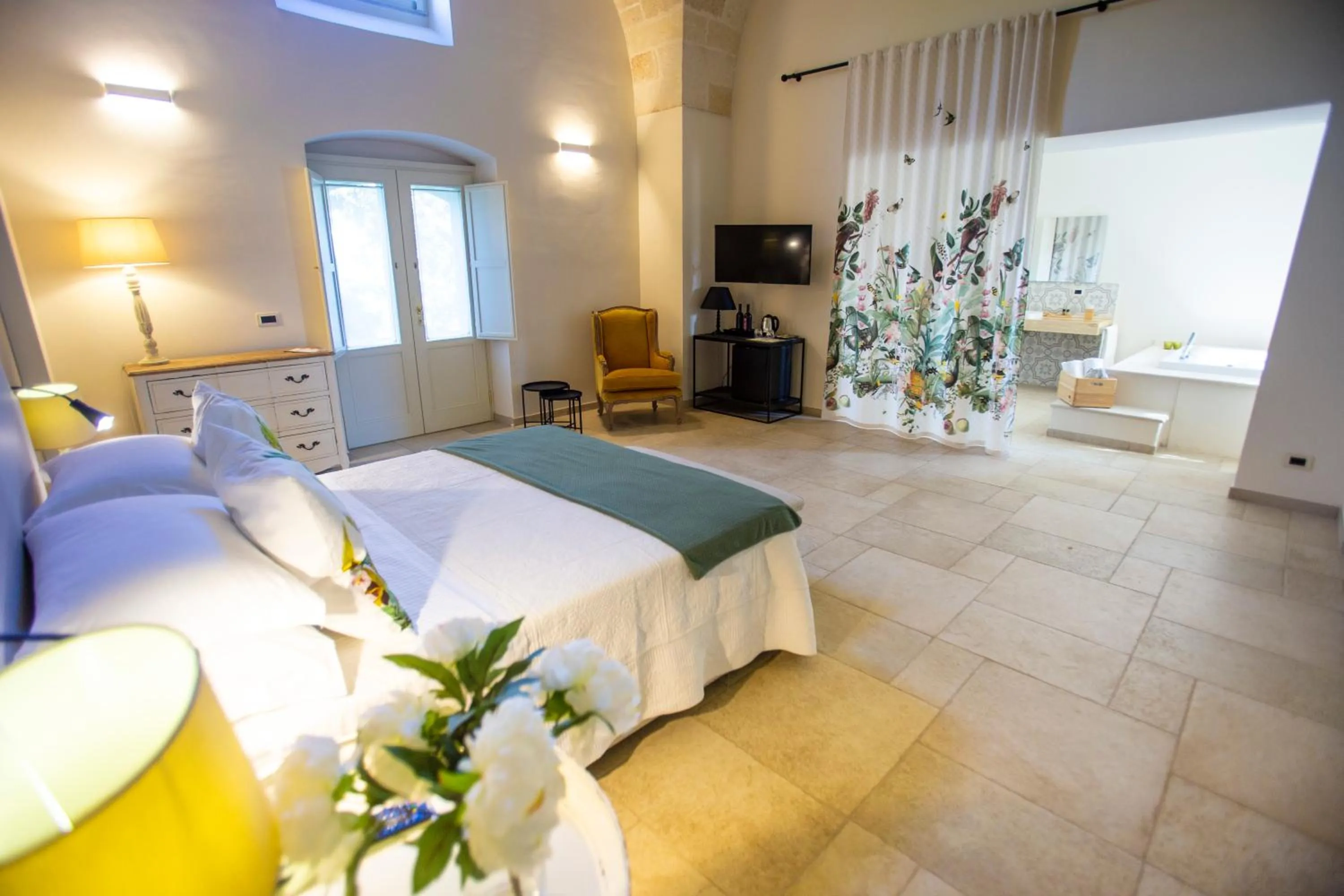 Bed in Masseria Baroni Nuovi