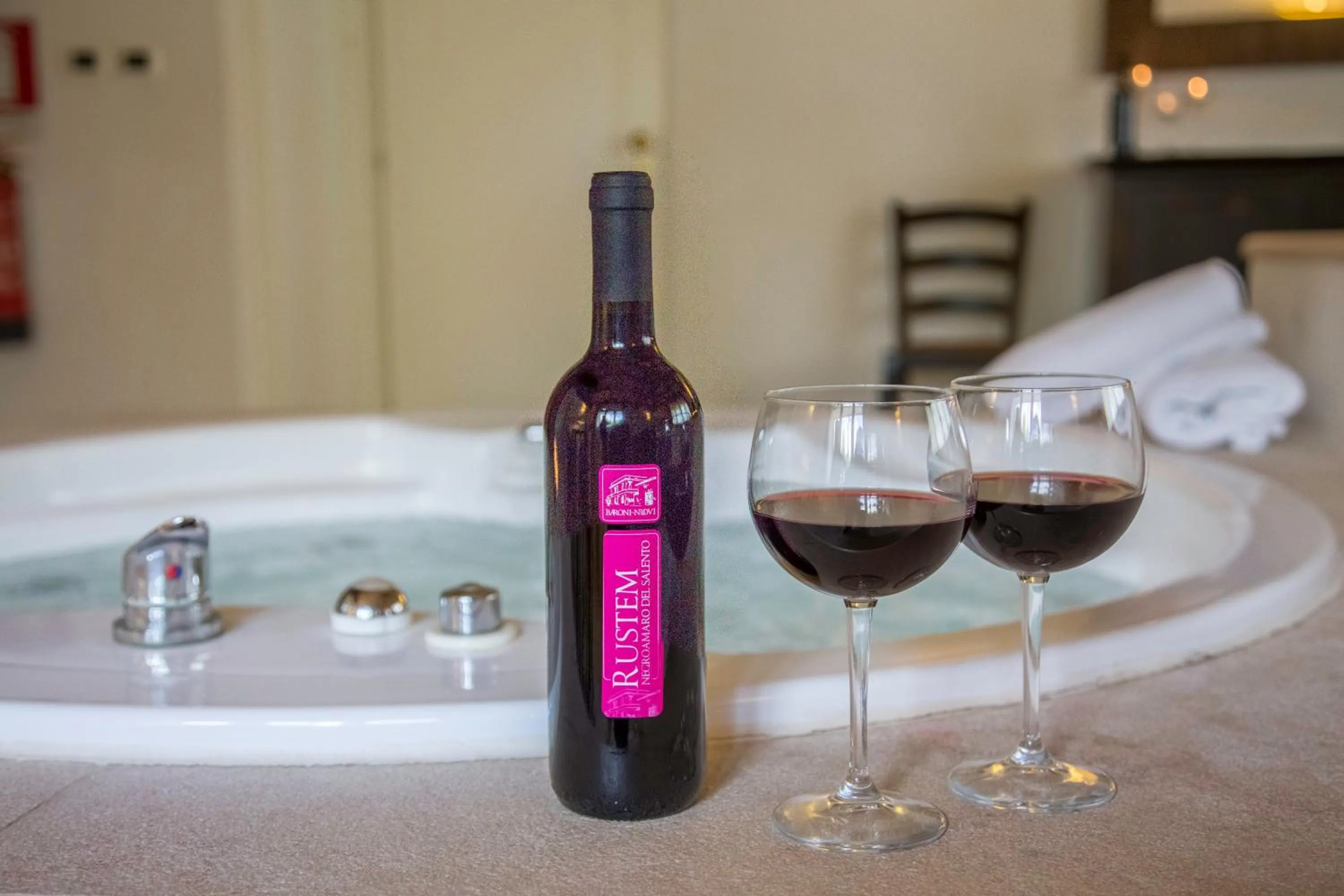 Decorative detail in Masseria Baroni Nuovi