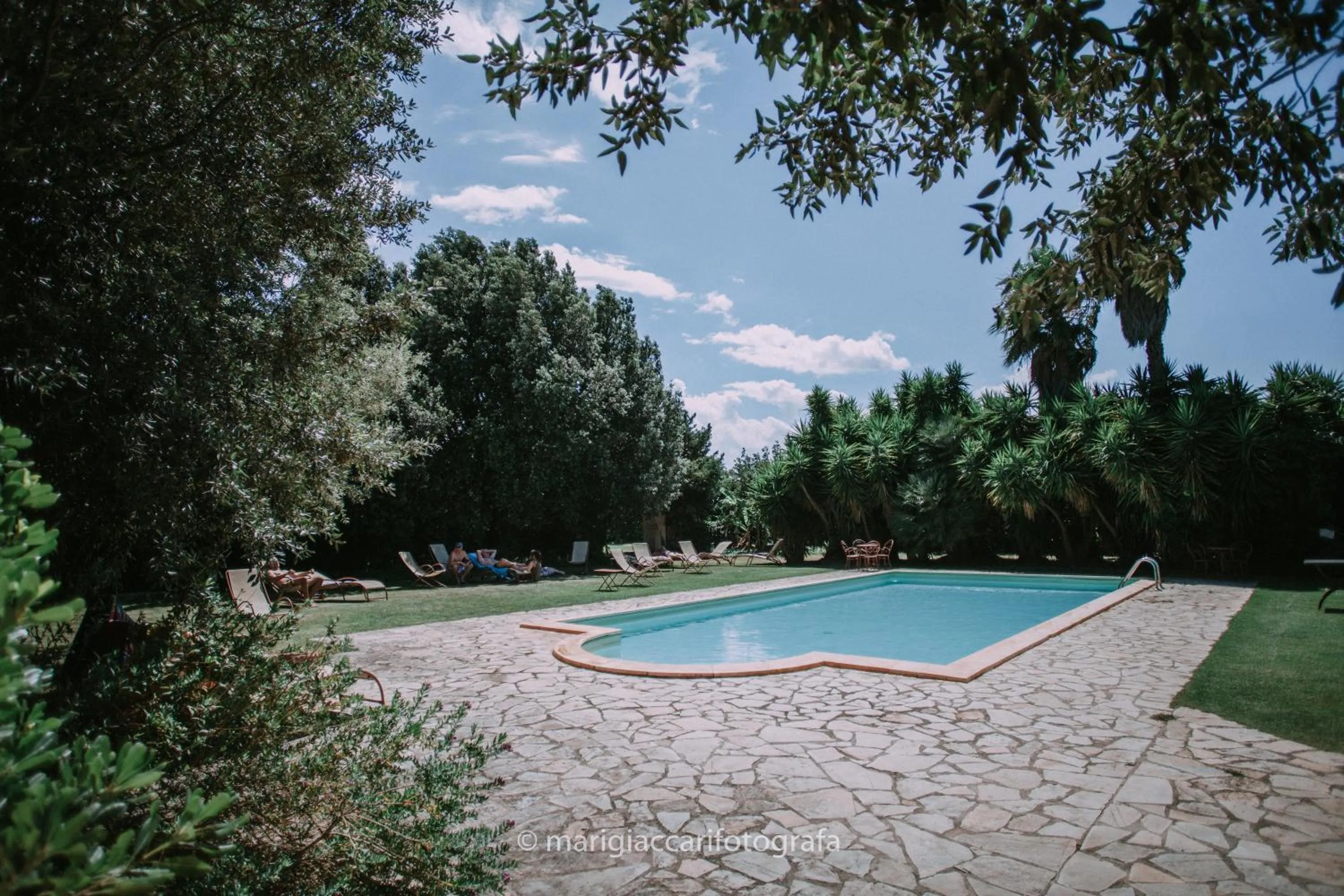 Swimming pool in Masseria Baroni Nuovi