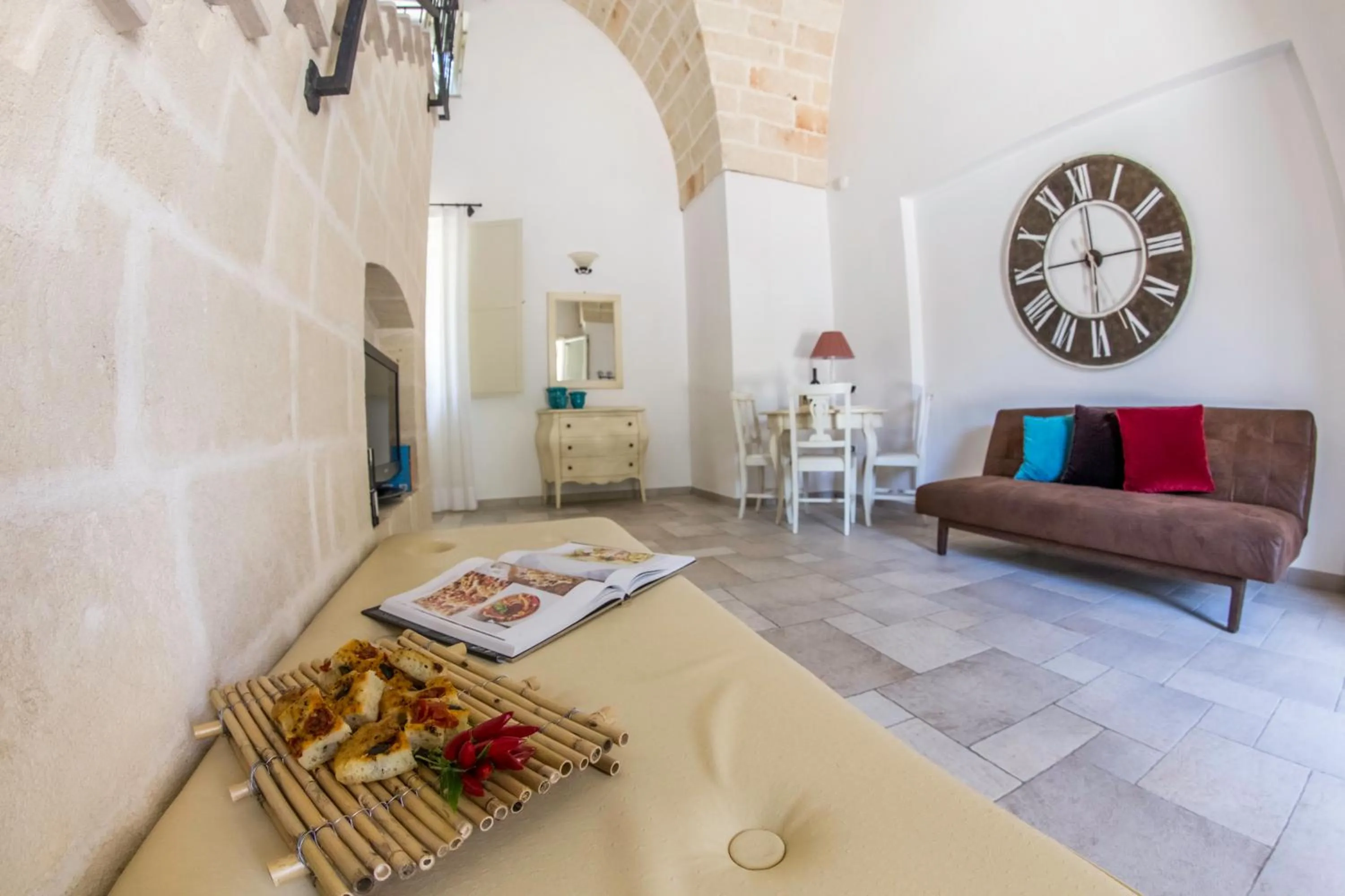 Living room in Masseria Baroni Nuovi