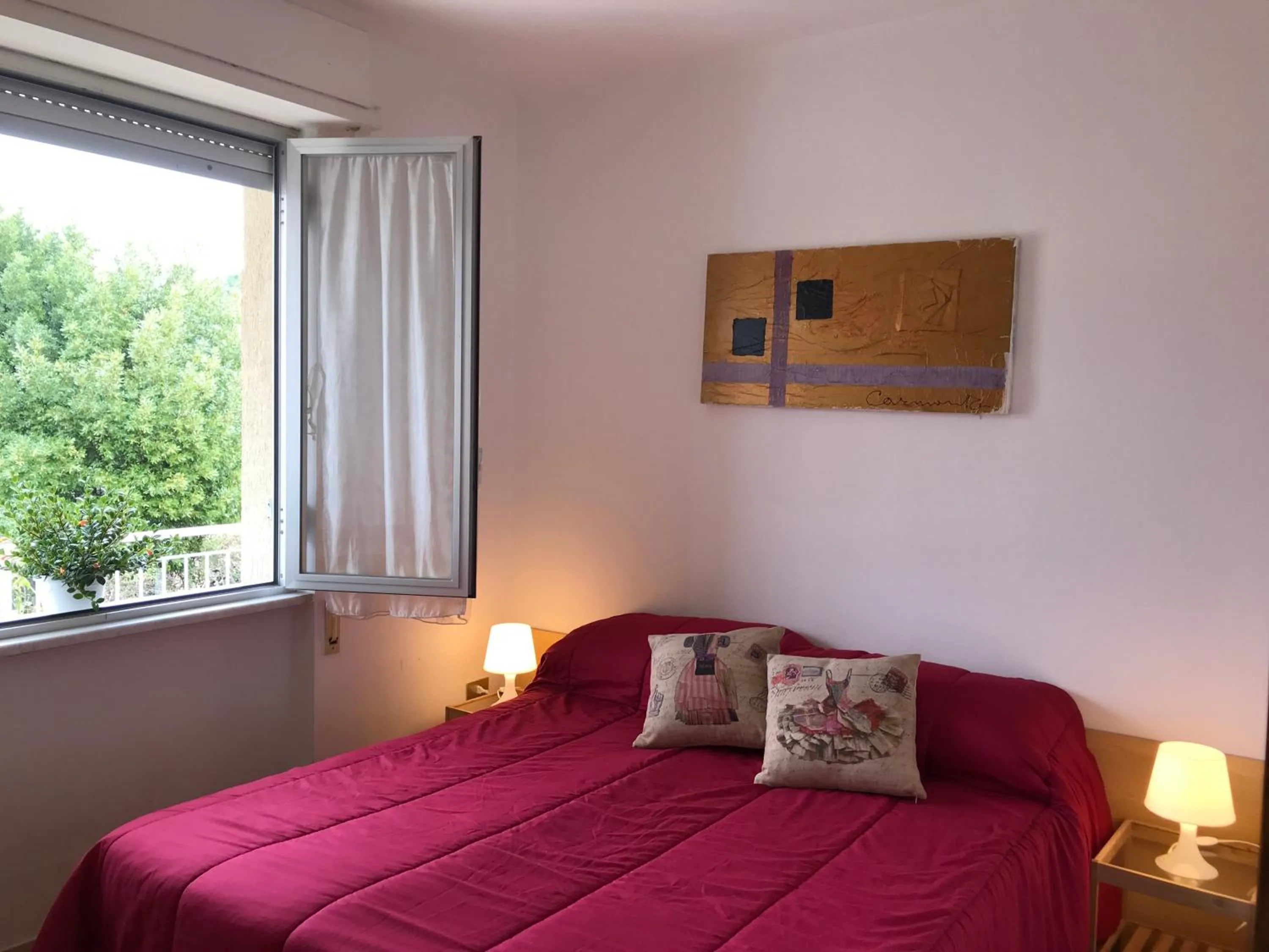 Bed in Le Villette di Villa Paola