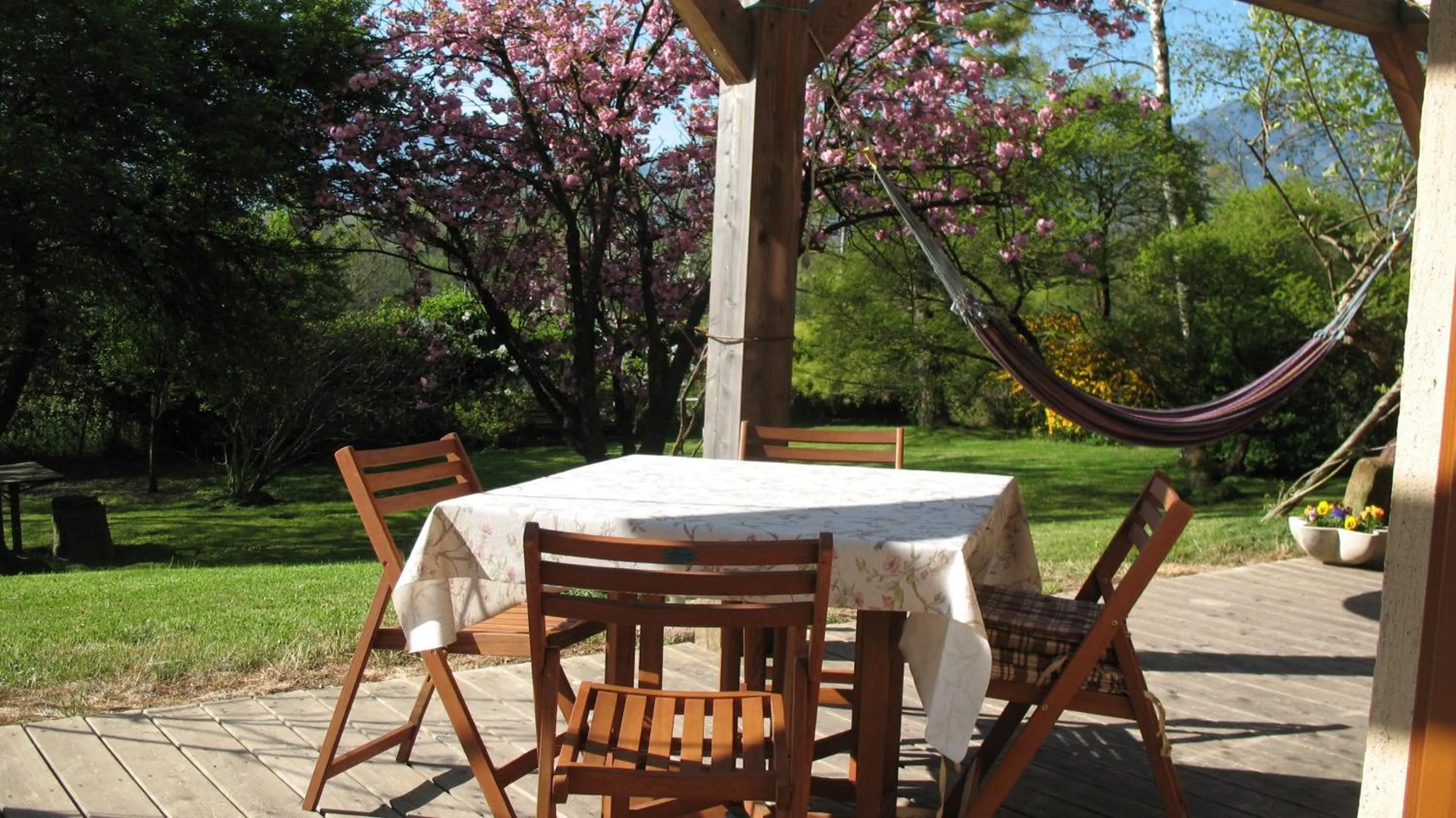 Garden in BioAgriturismo Vegan Campo di Cielo