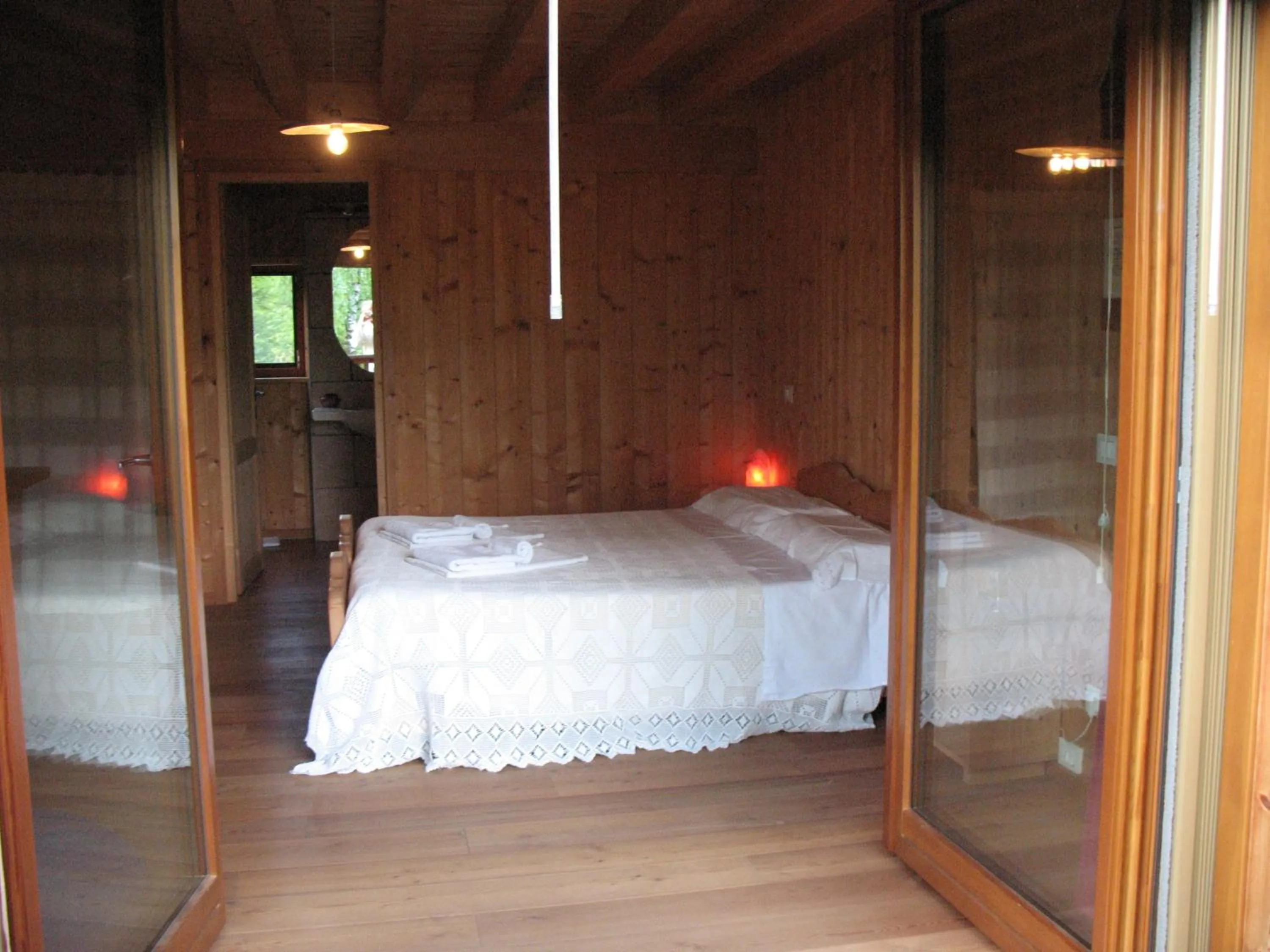 Photo of the whole room, Bed in BioAgriturismo Vegan Campo di Cielo