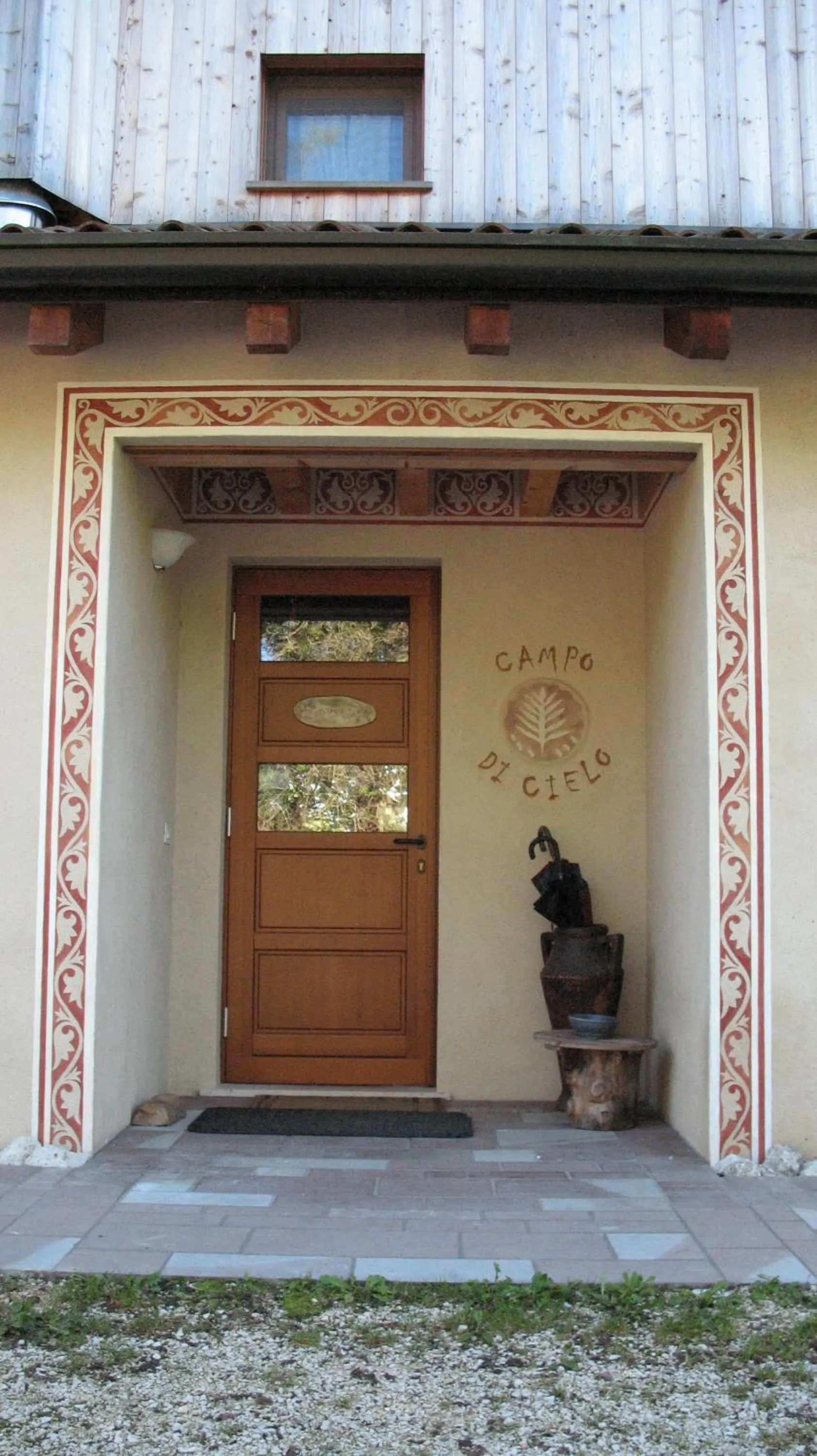 Facade/entrance in BioAgriturismo Vegan Campo di Cielo