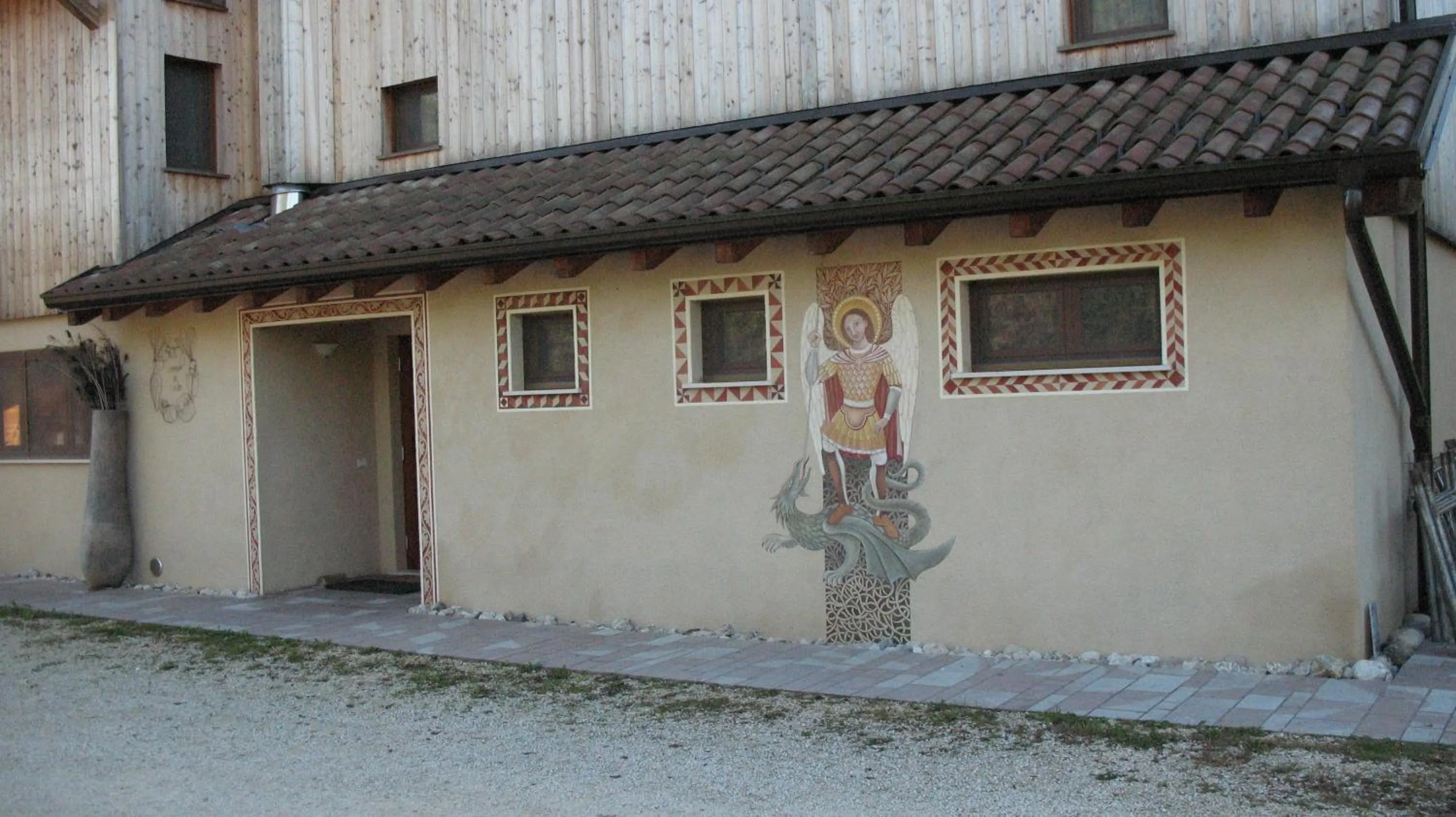 Facade/entrance in BioAgriturismo Vegan Campo di Cielo