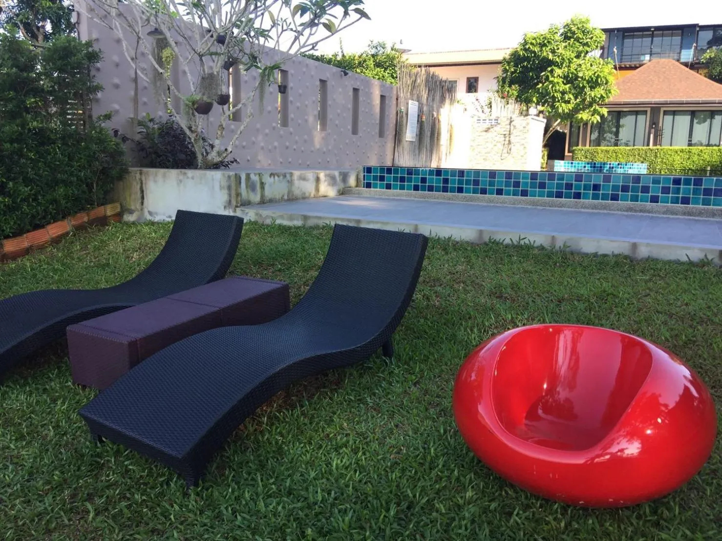 Seating area in Blue Orchid Beach Krabi - SHA Certified