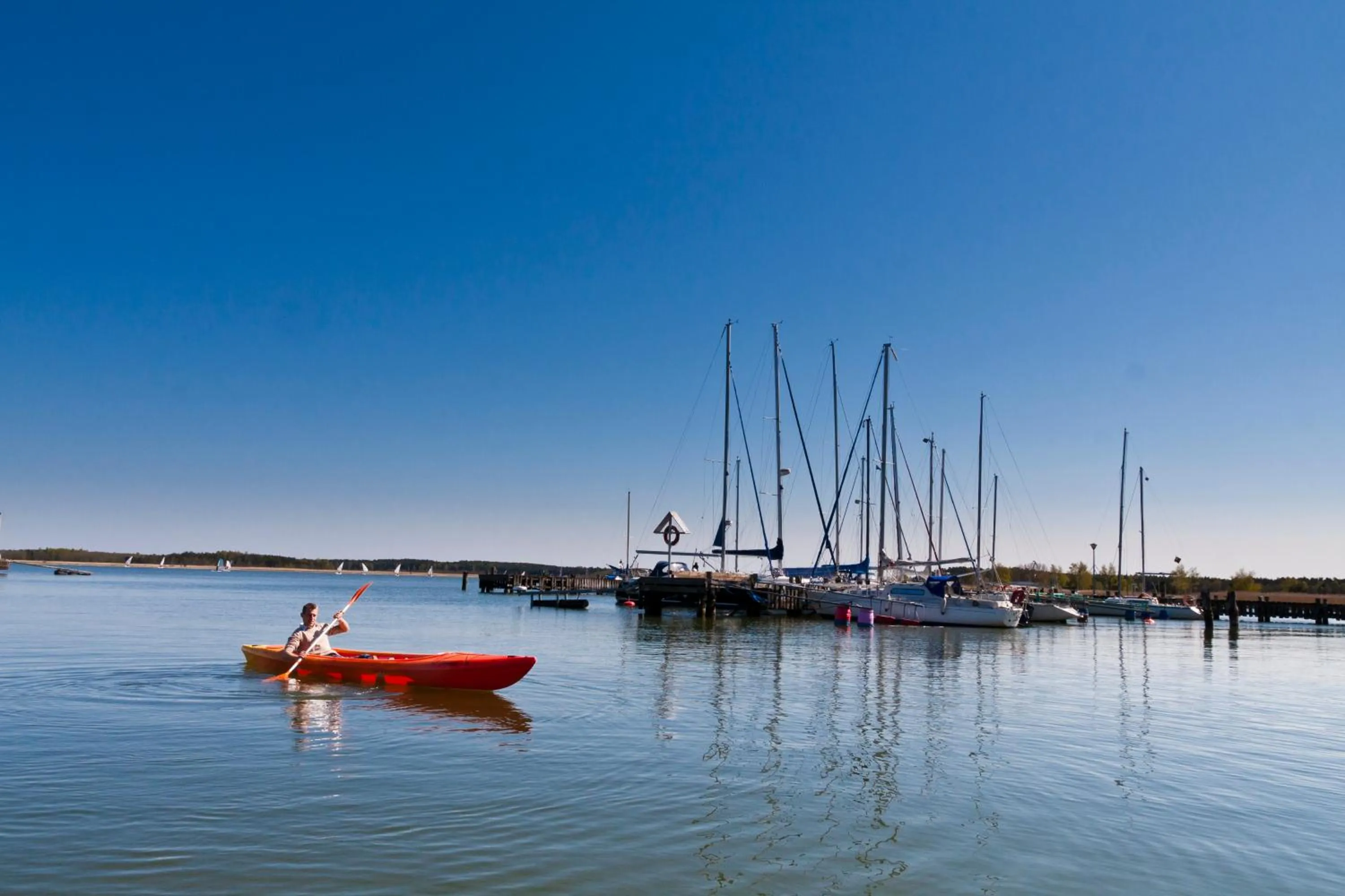 Canoeing in Domki Letniskowe AZS Galion