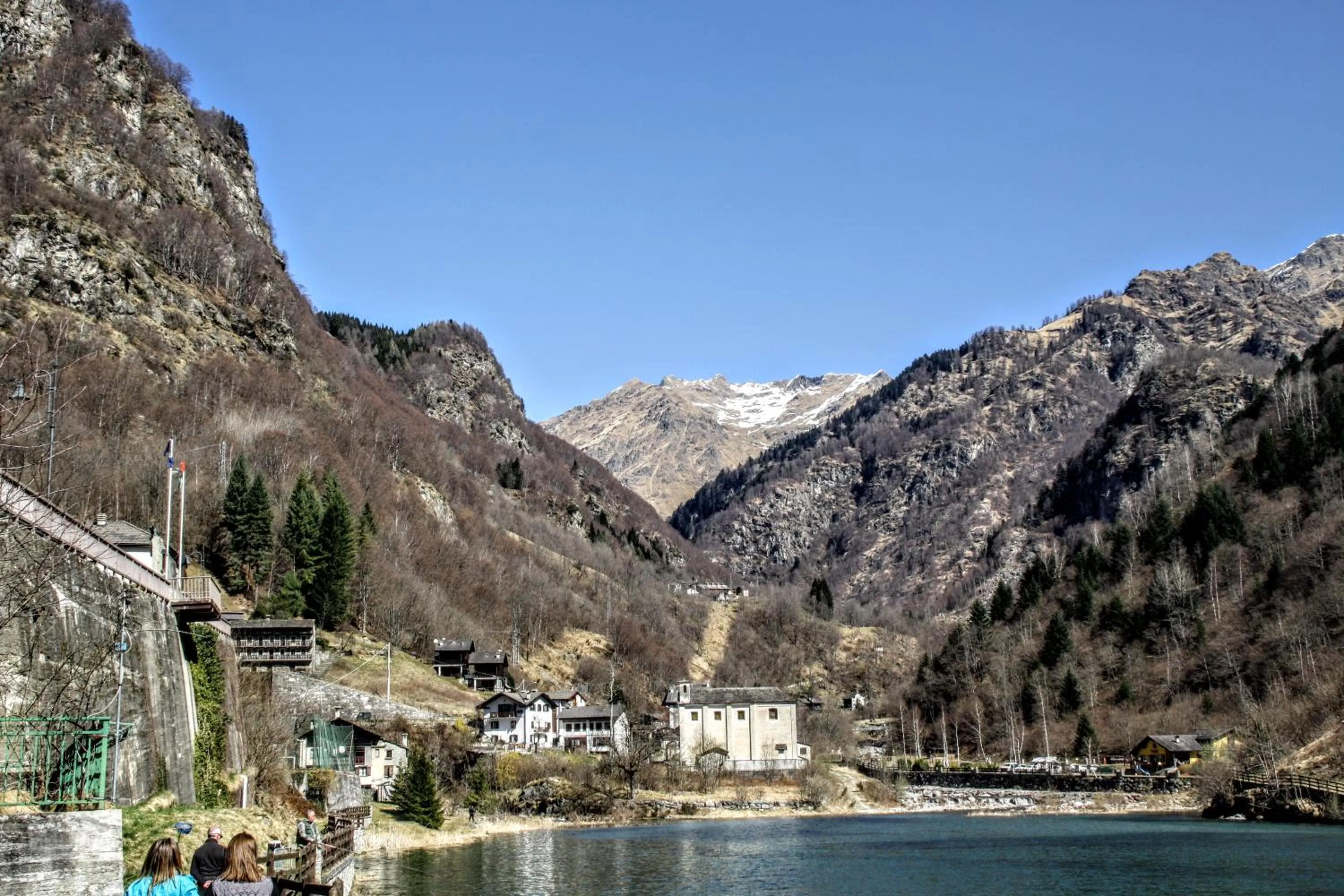 Lake view in Casa Rimasco