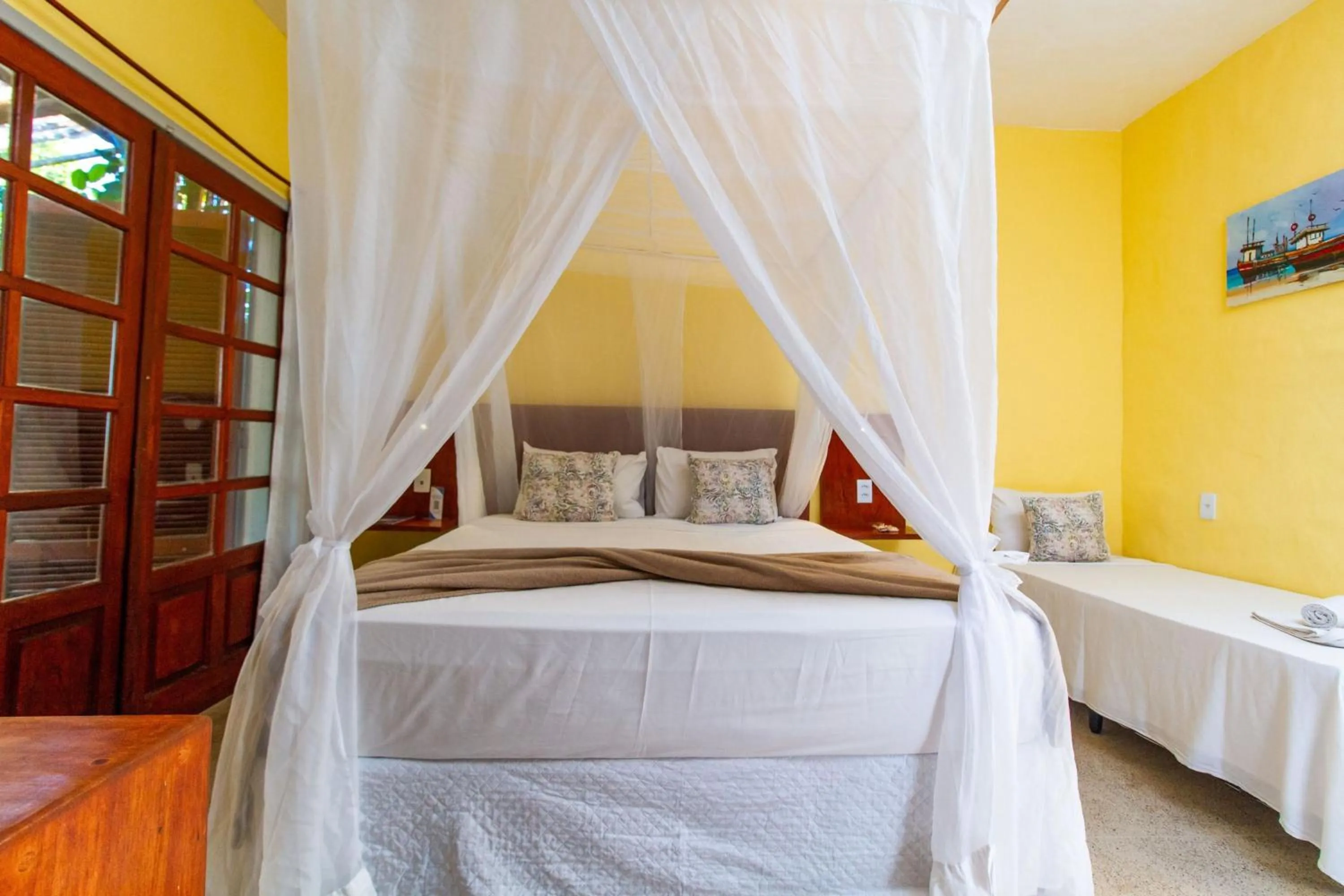 Bed in Travel Inn Pousadas & Beach Club Trancoso