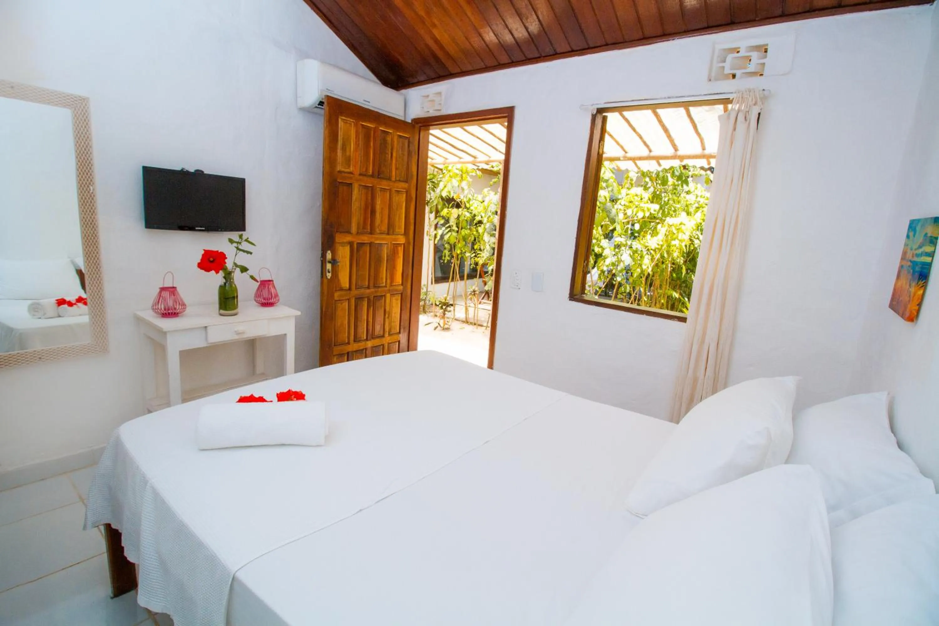 Bed in Travel Inn Pousadas & Beach Club Trancoso