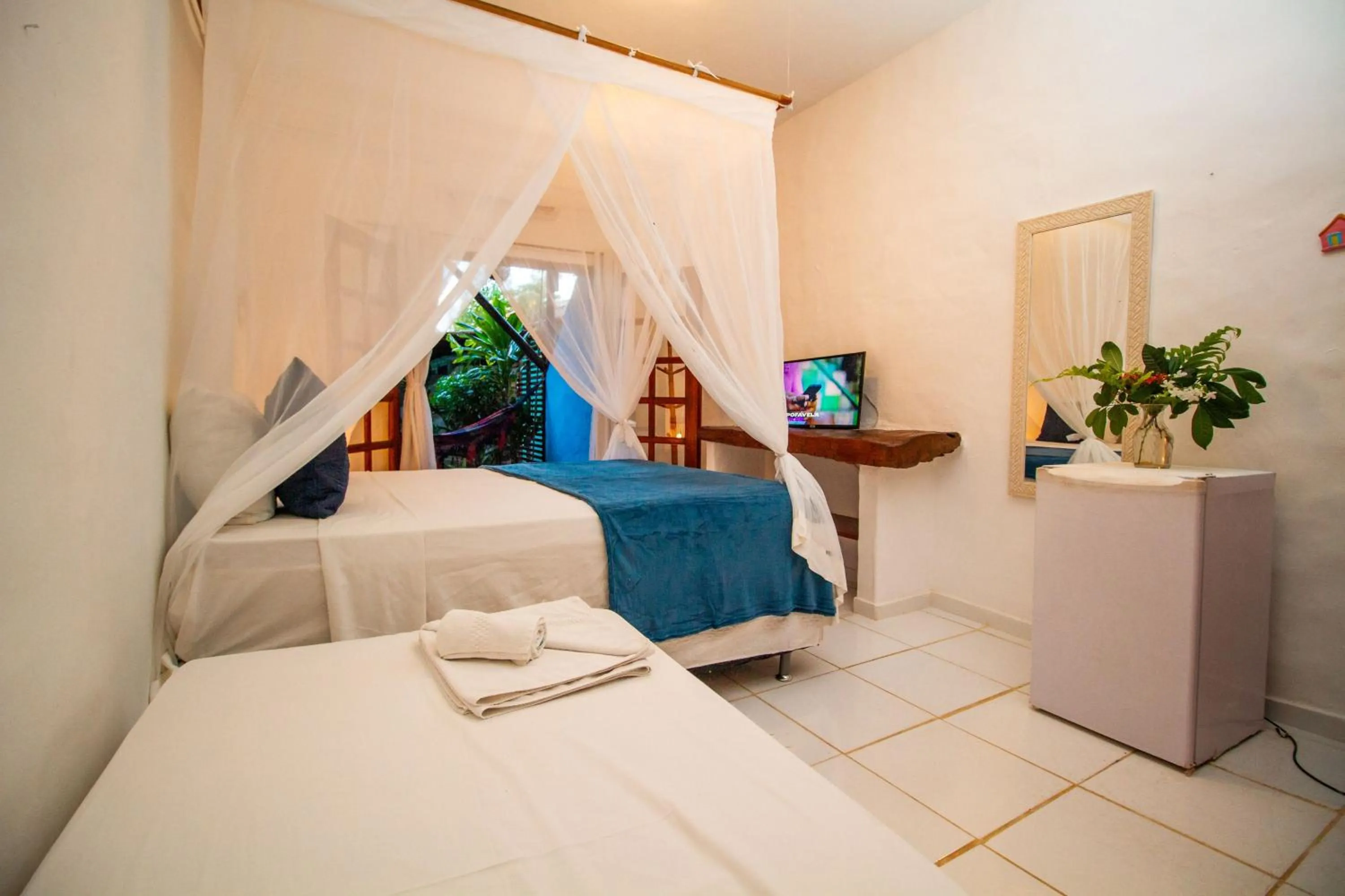 Bed in Travel Inn Pousadas & Beach Club Trancoso