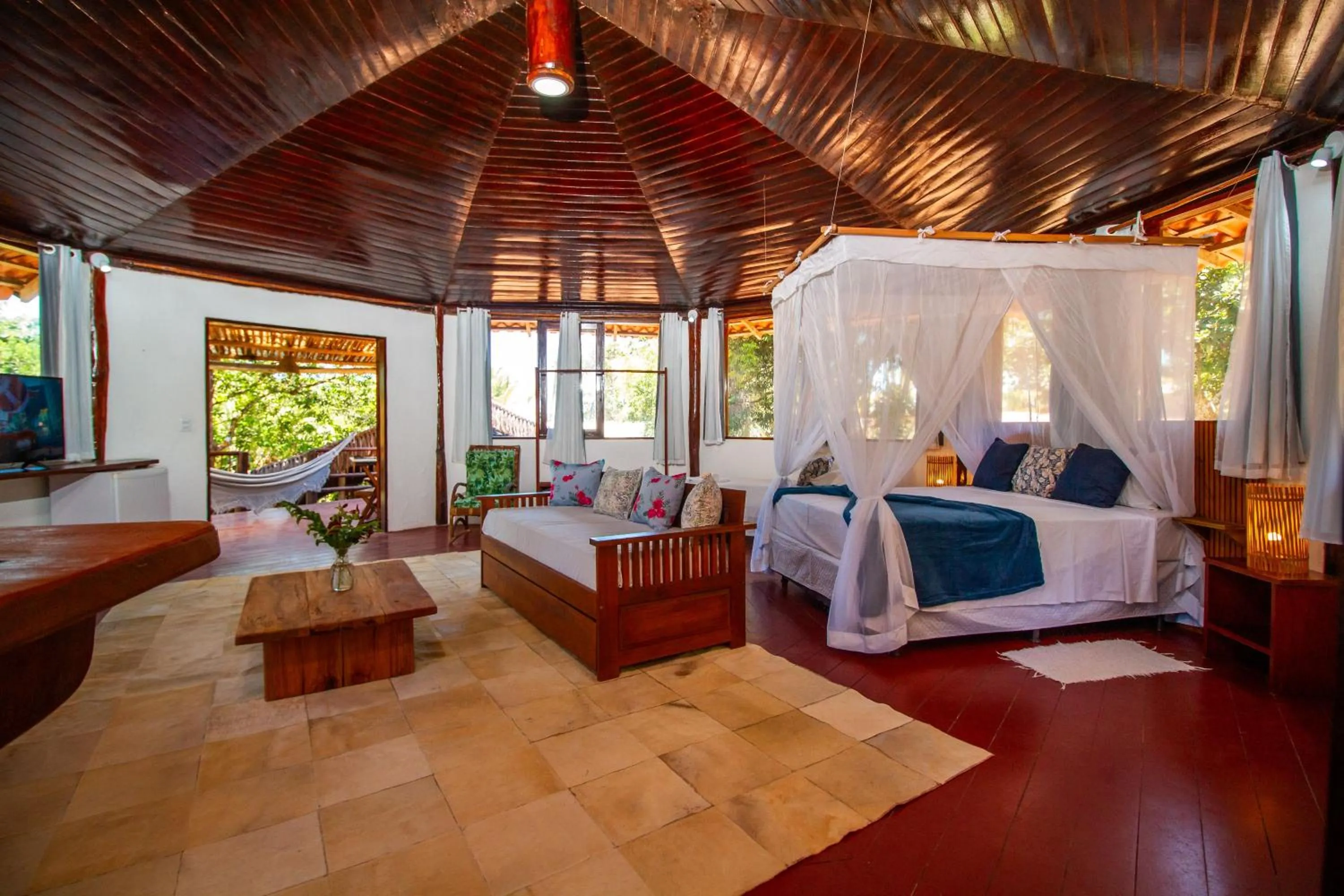 Bed in Travel Inn Pousadas & Beach Club Trancoso