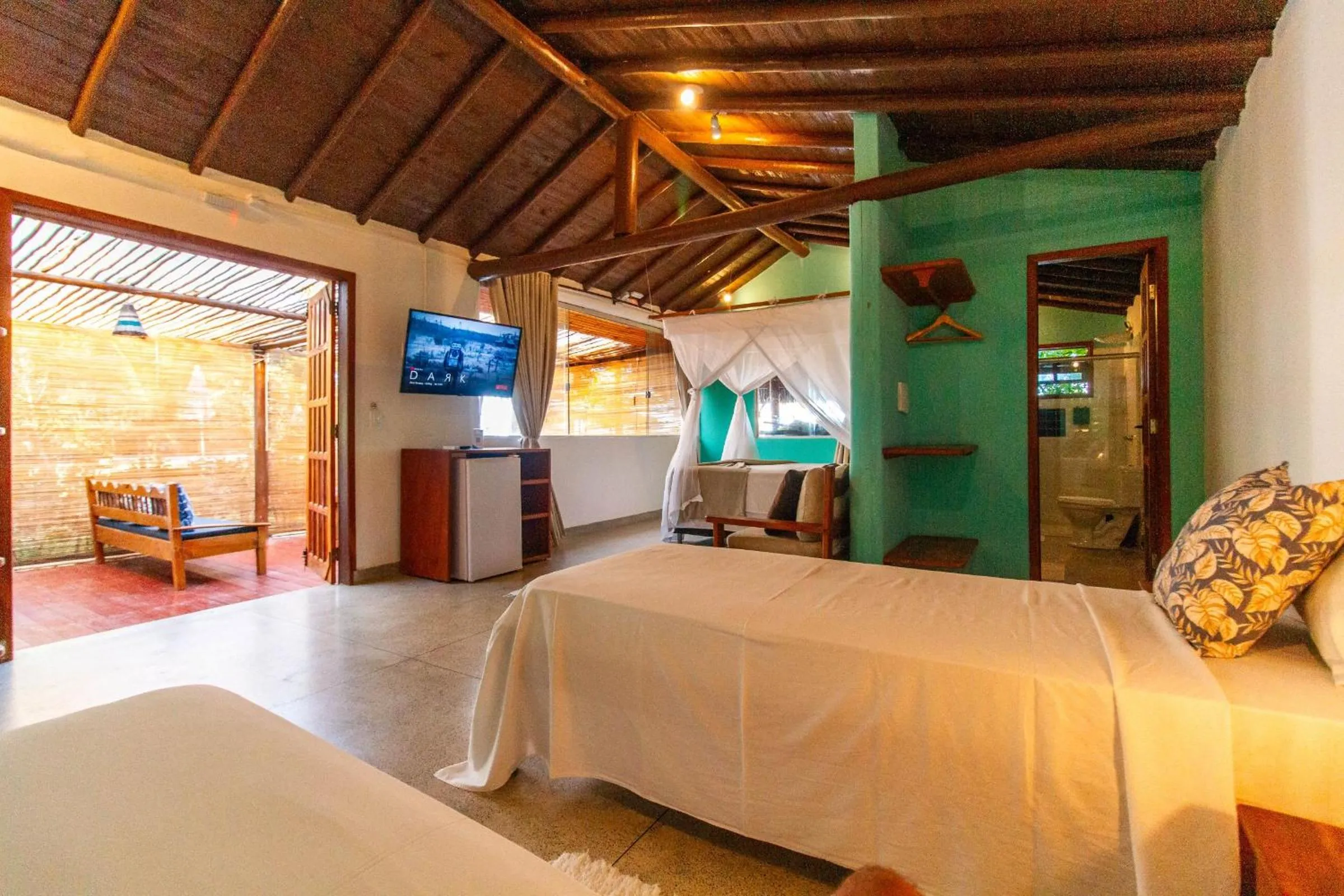 Bed in Travel Inn Pousadas & Beach Club Trancoso