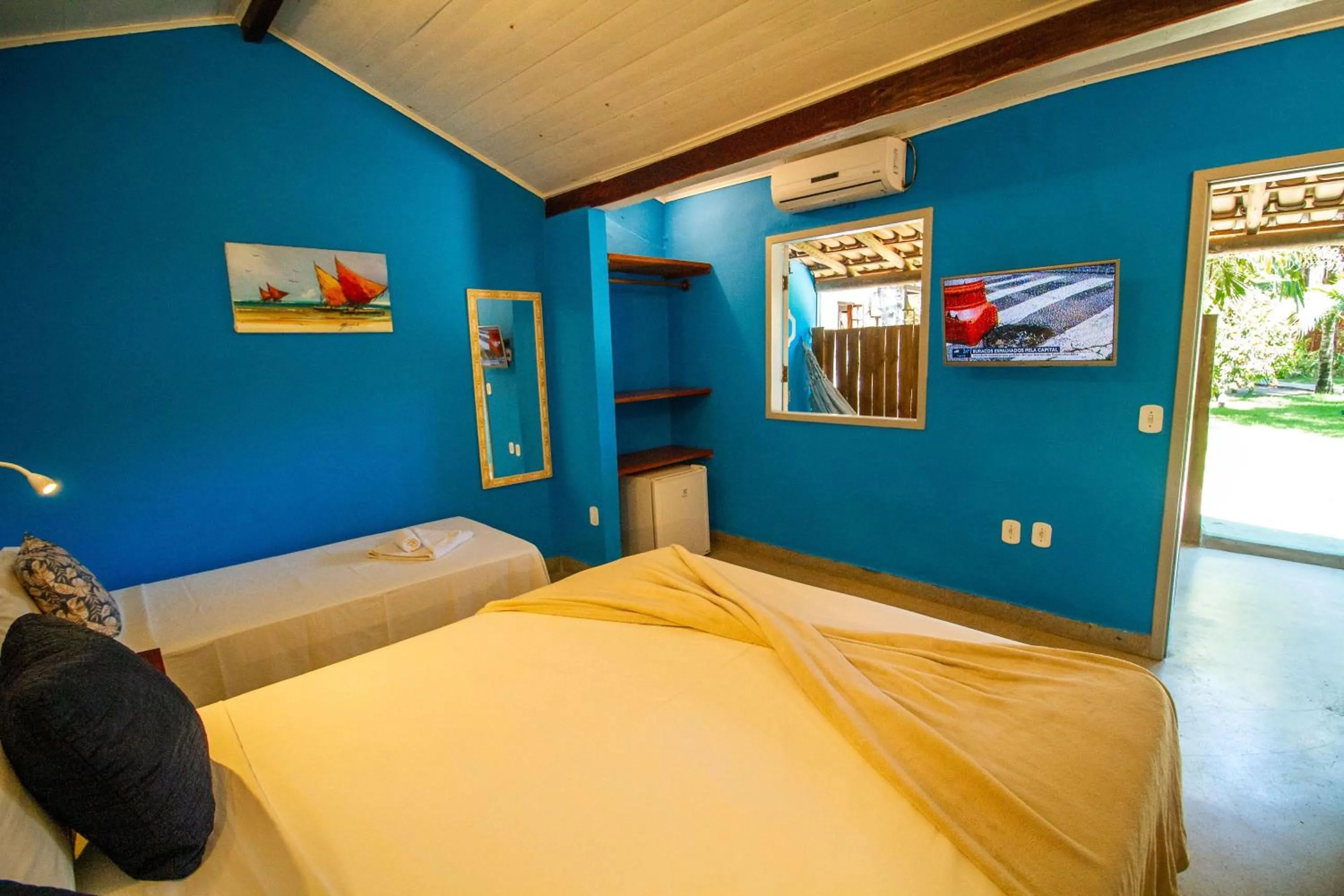 Bed in Travel Inn Pousadas & Beach Club Trancoso