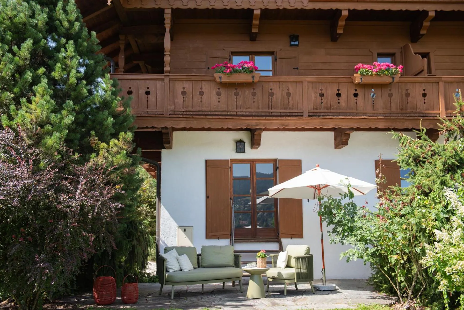 Balcony/Terrace in Landhaus Christl am See